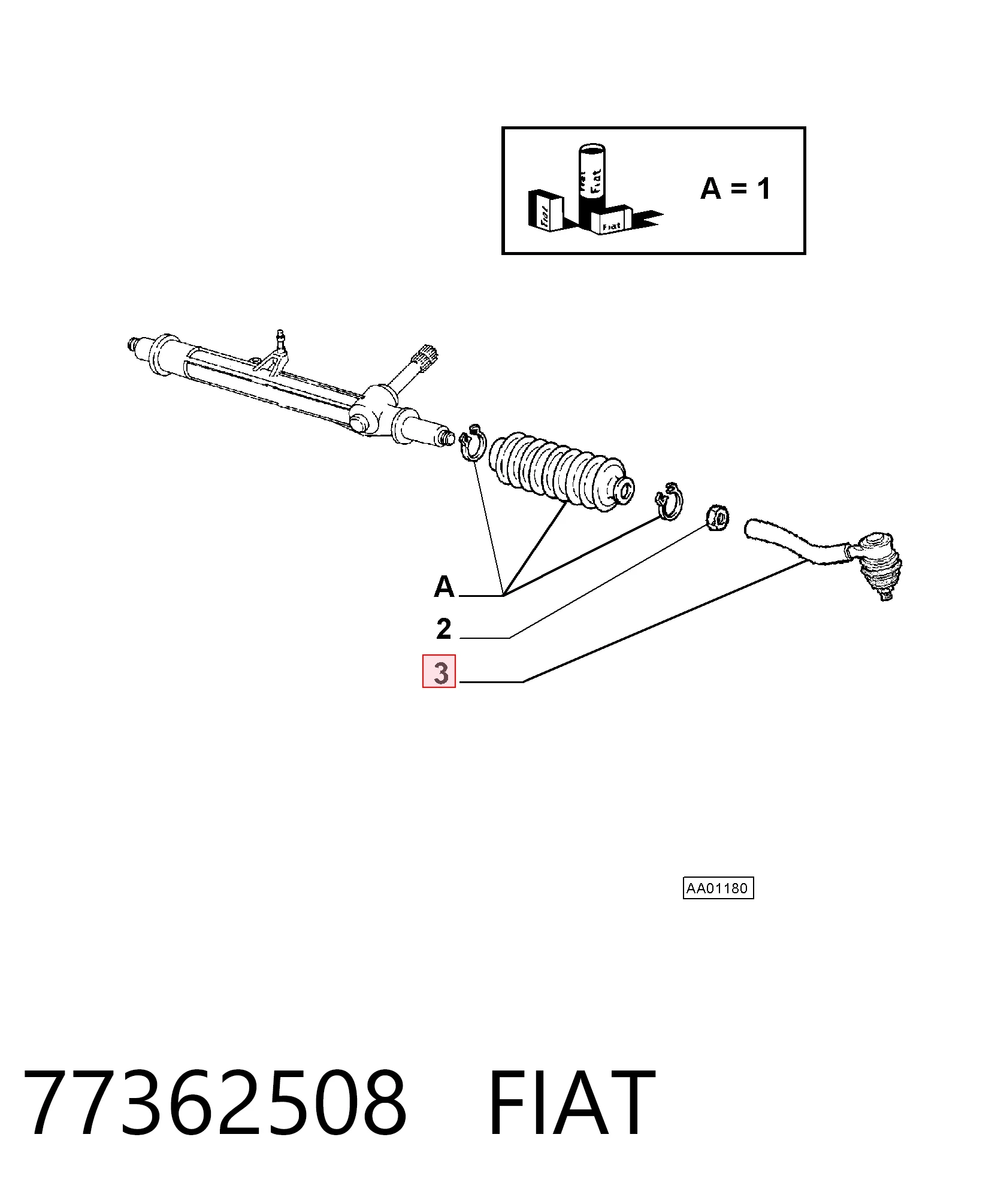 77362508 Fiat/Alfa/Lancia
