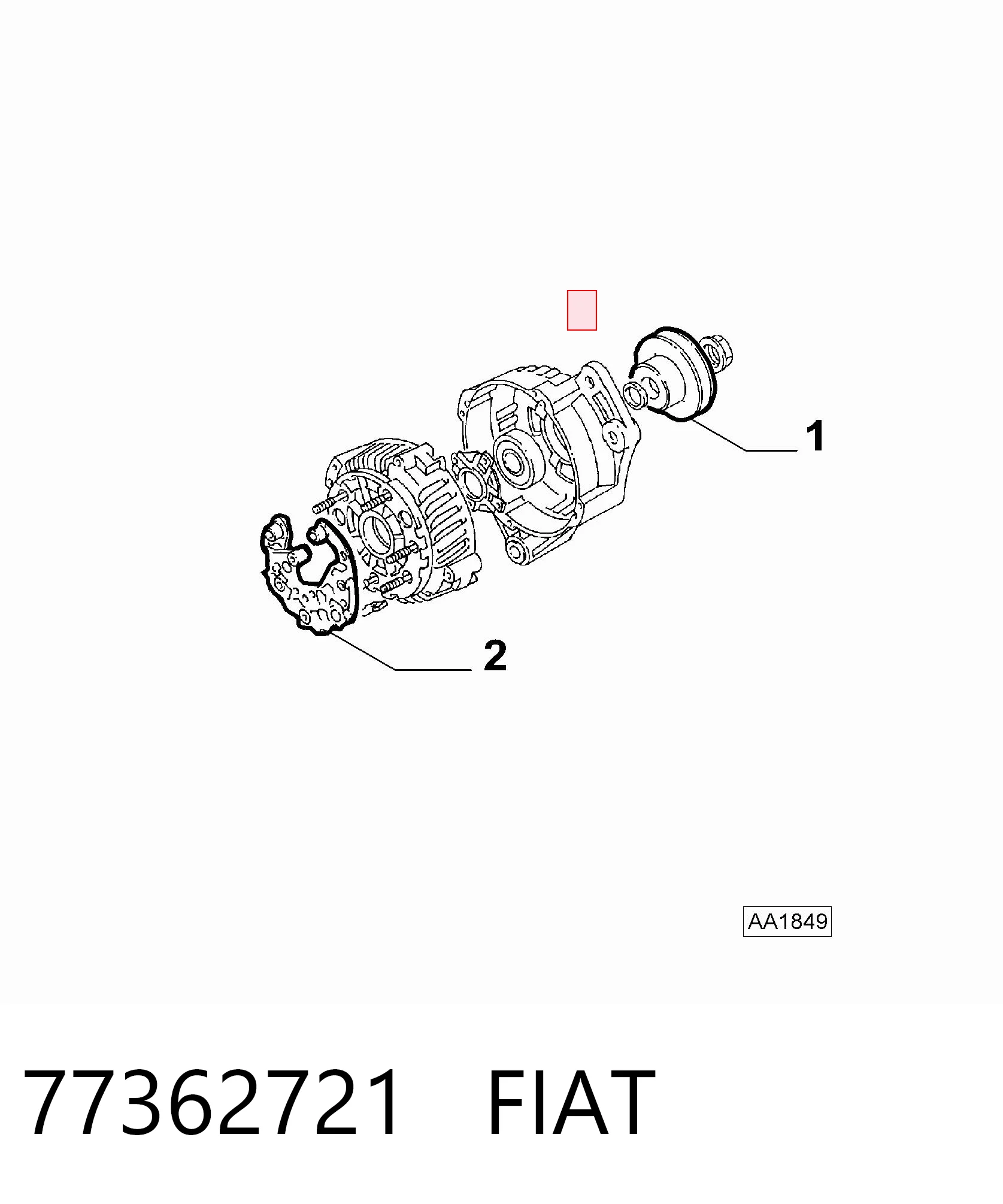 Polea rueda libre Fiat Palio  desde 36,41 €