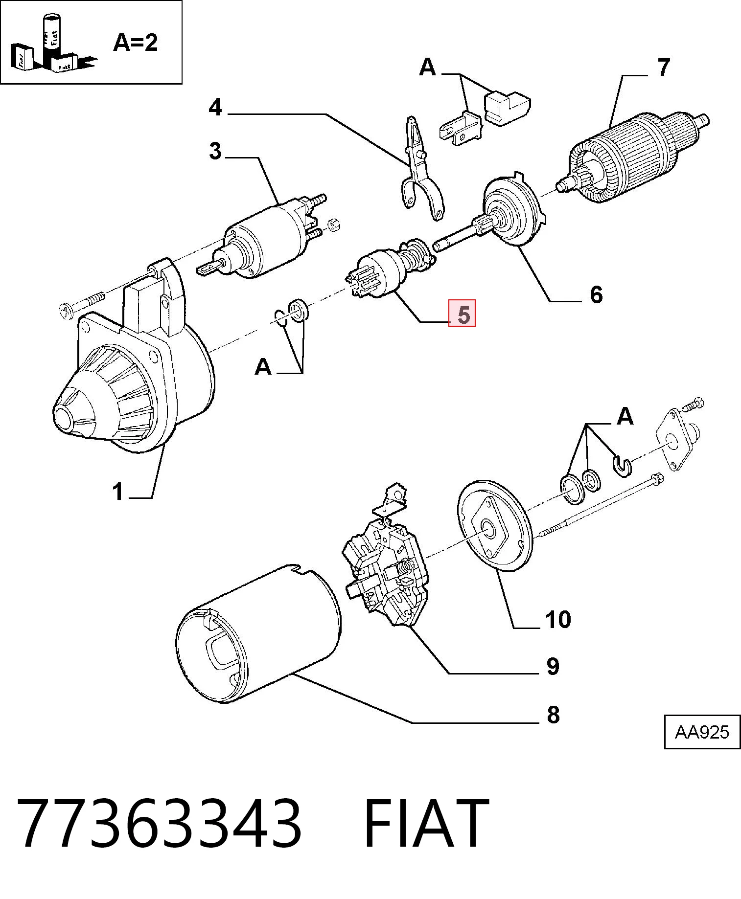 Comprar Bendix Fiat Punto II 188 a bajo precio