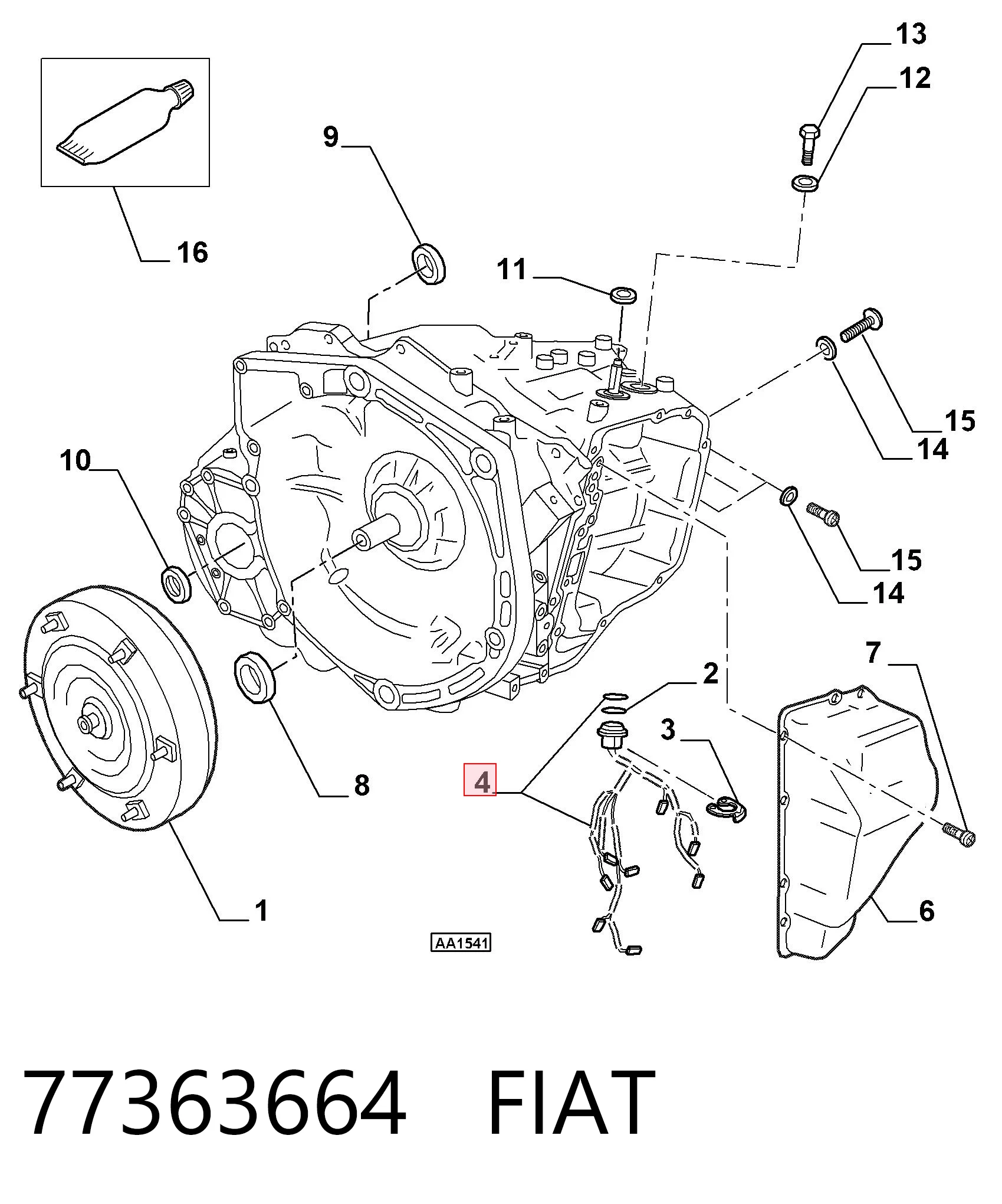 77363664 Fiat/Alfa/Lancia