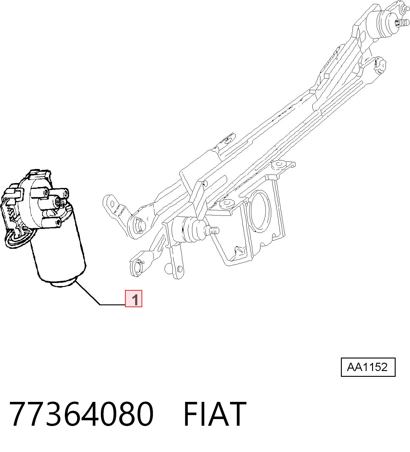 77364080 Fiat/Alfa/Lancia
