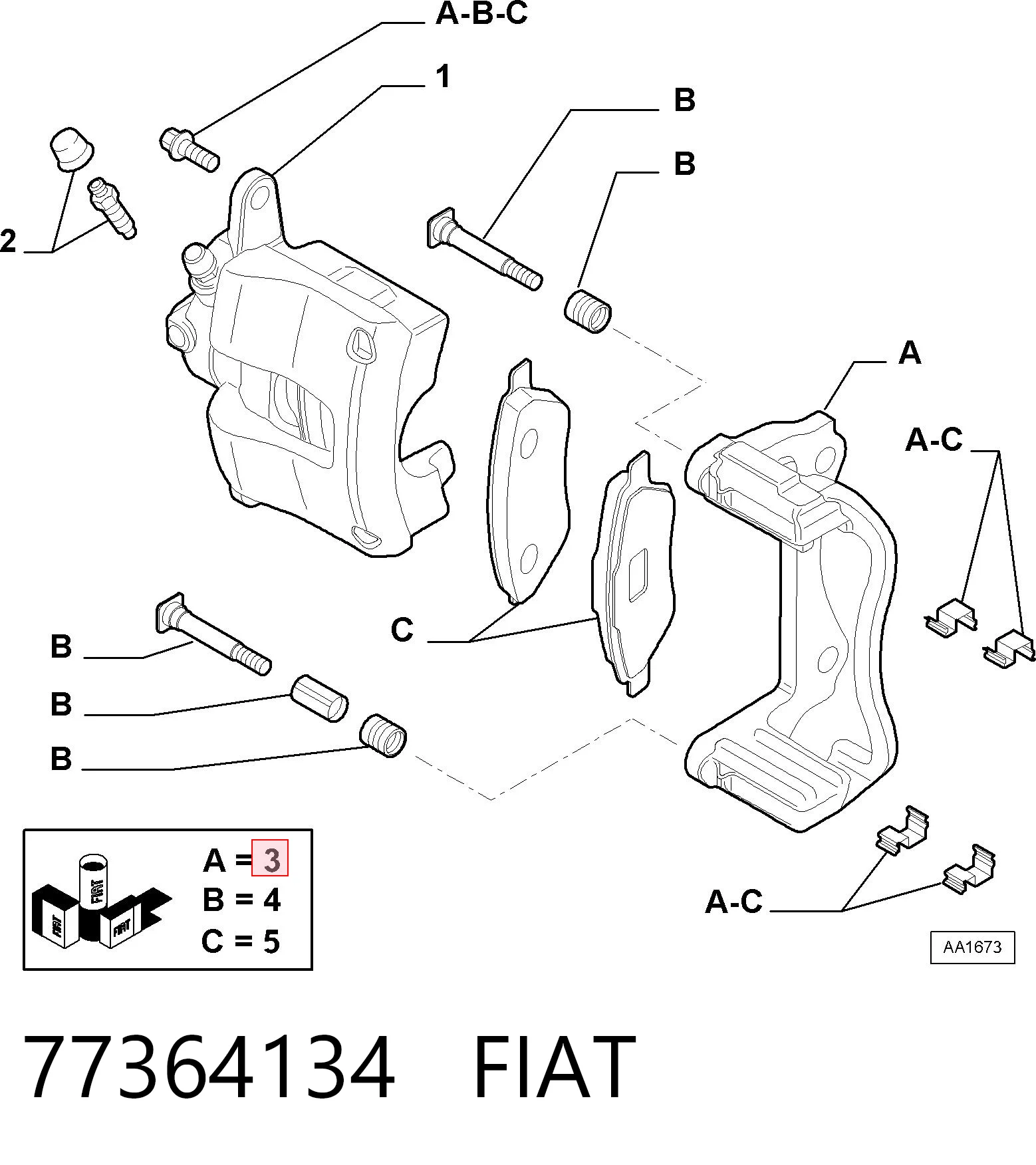 77364134 Fiat/Alfa/Lancia