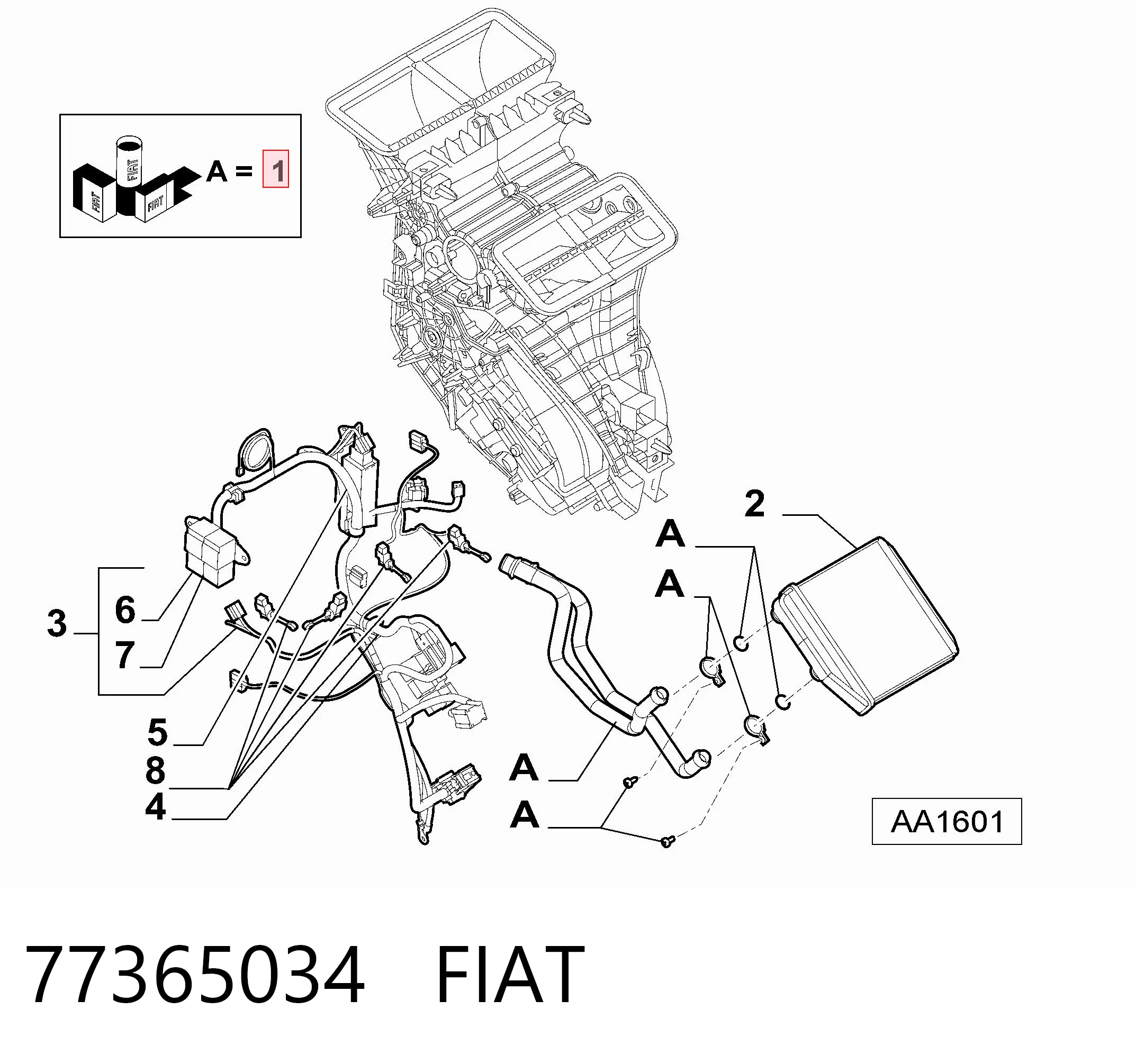 77365034 Fiat/Alfa/Lancia