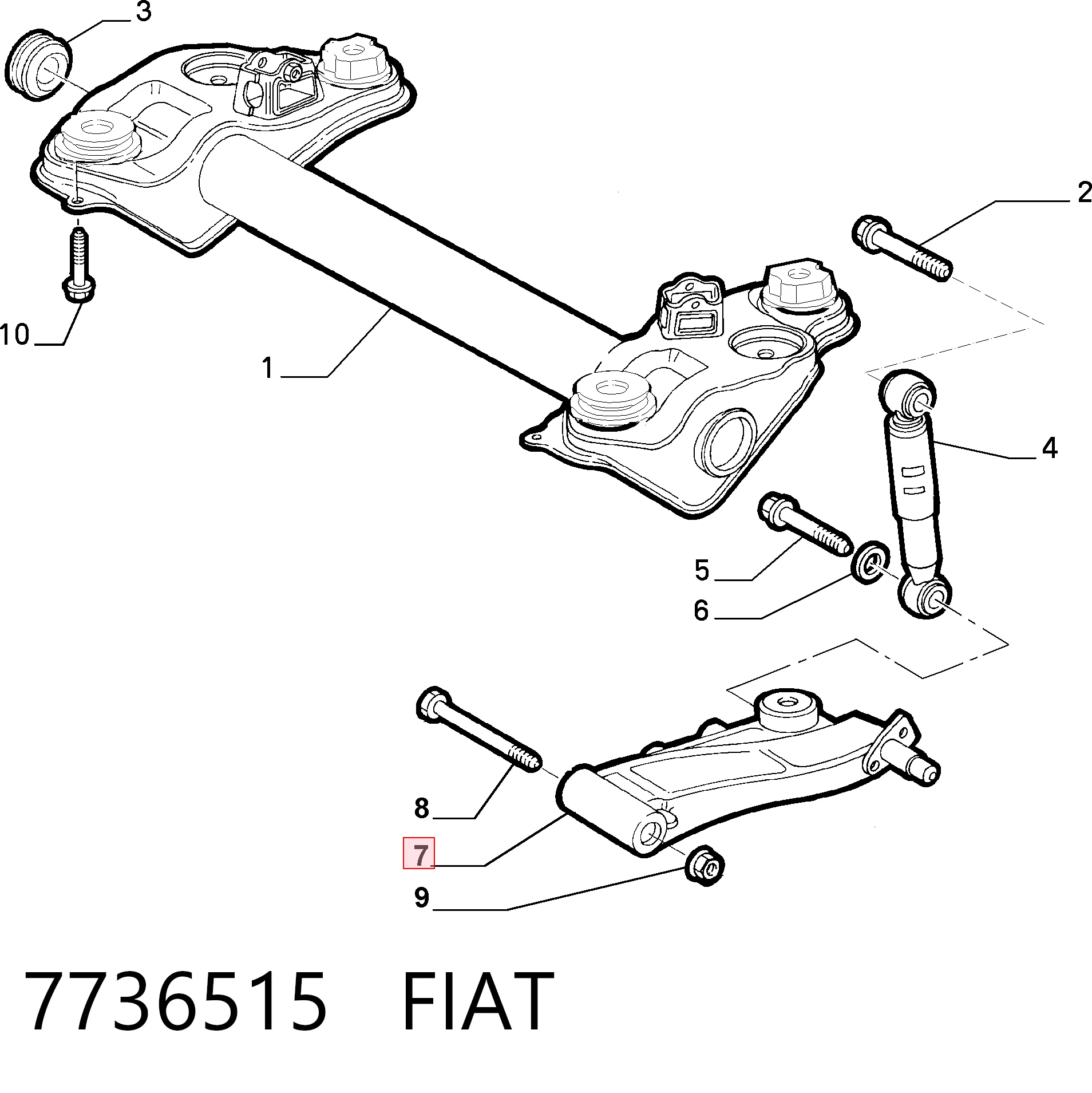7736515 Fiat/Alfa/Lancia