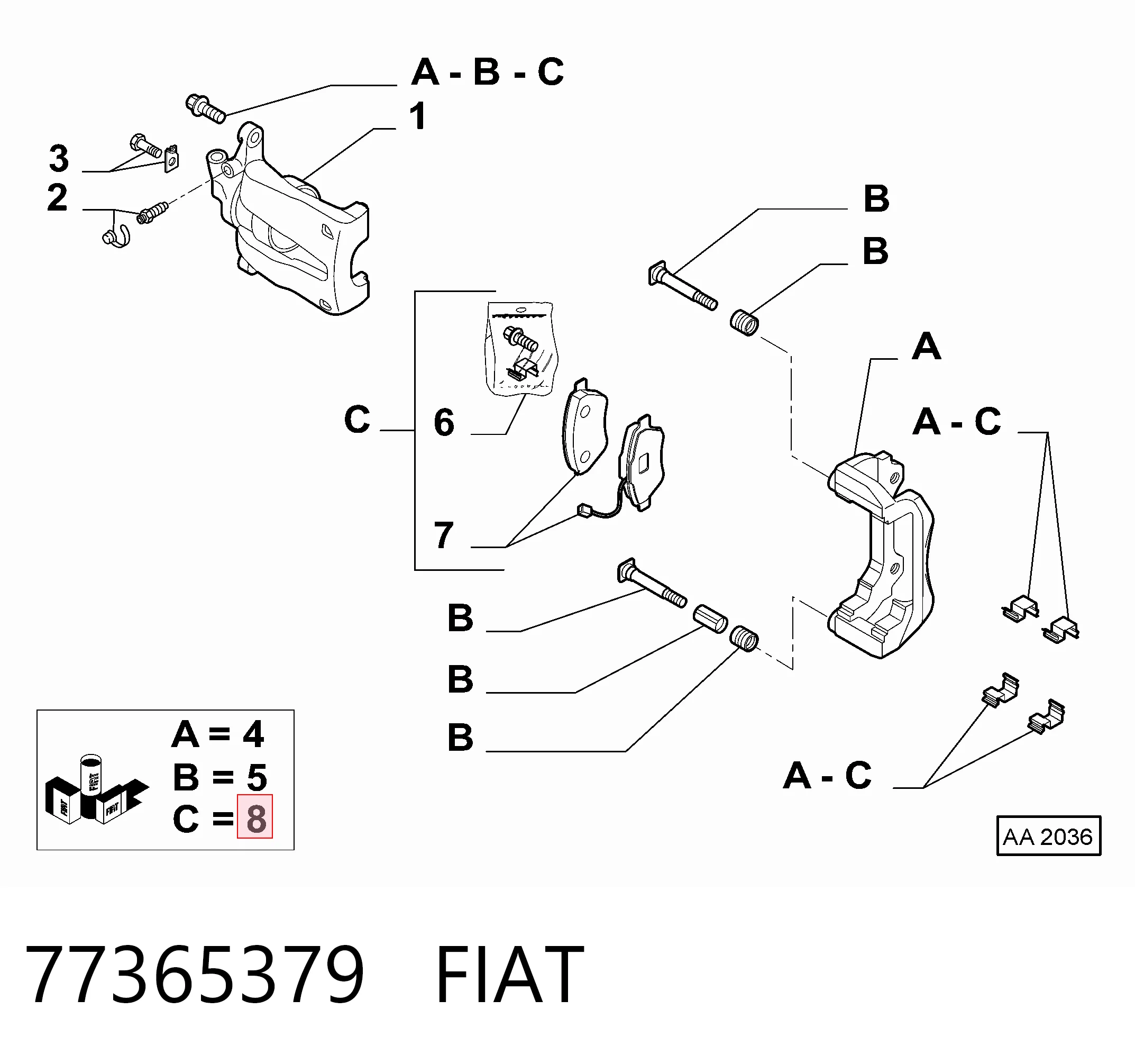 77365379 Fiat/Alfa/Lancia