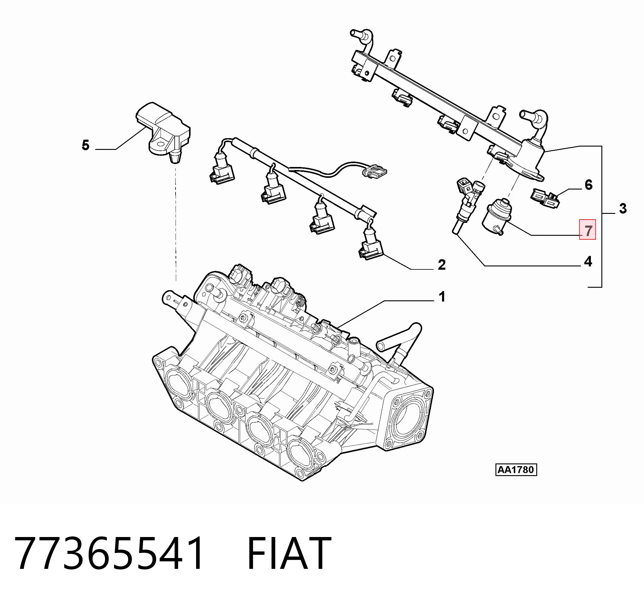 Válvula reguladora de presión para Renault Clio IV BH