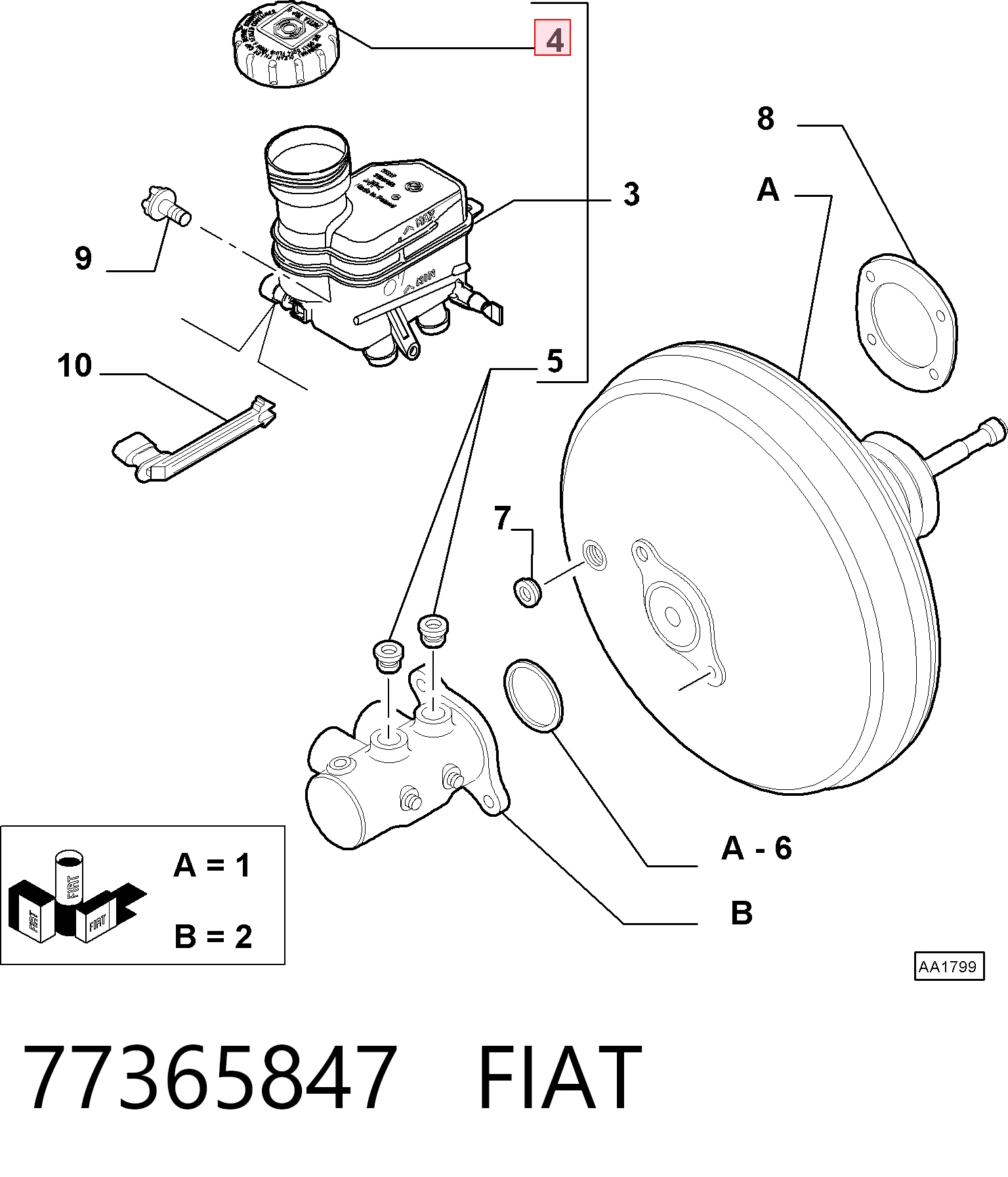 77365847 Fiat/Alfa/Lancia