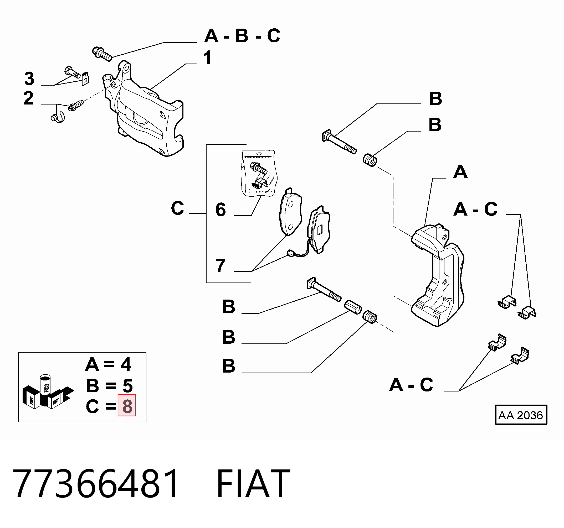 77366481 Fiat/Alfa/Lancia