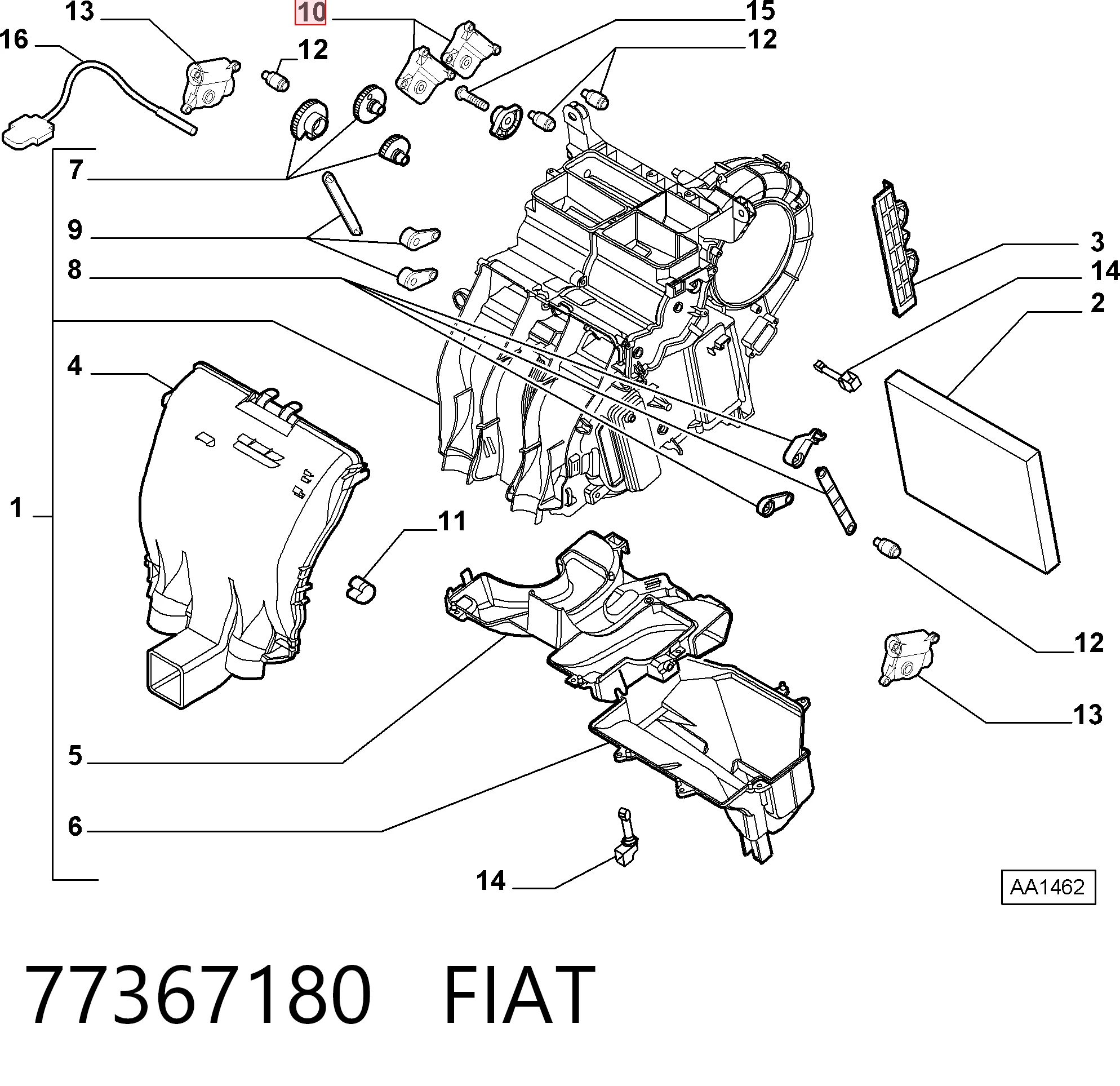77367180 Fiat/Alfa/Lancia