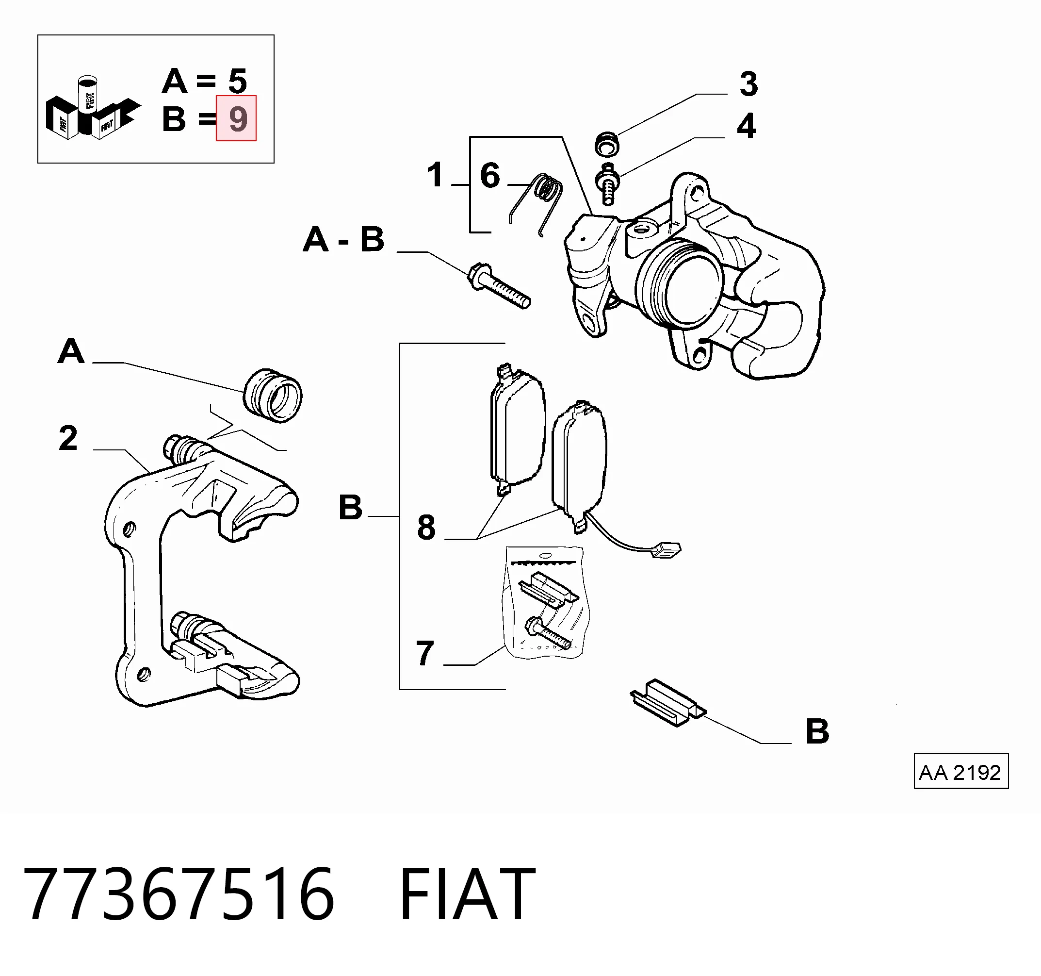 77367516 Fiat/Alfa/Lancia