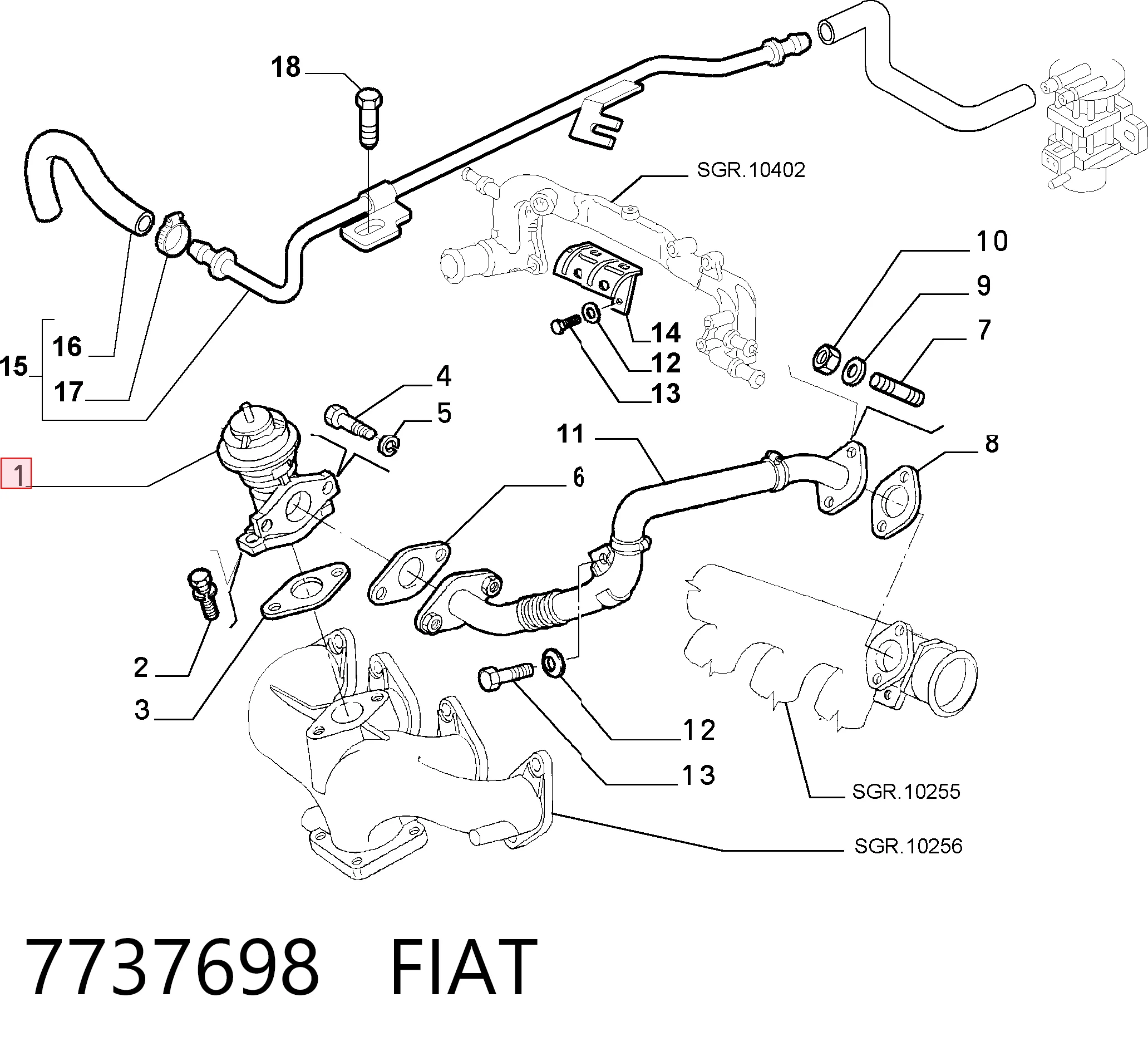 EGR Alfa Romeo 146 