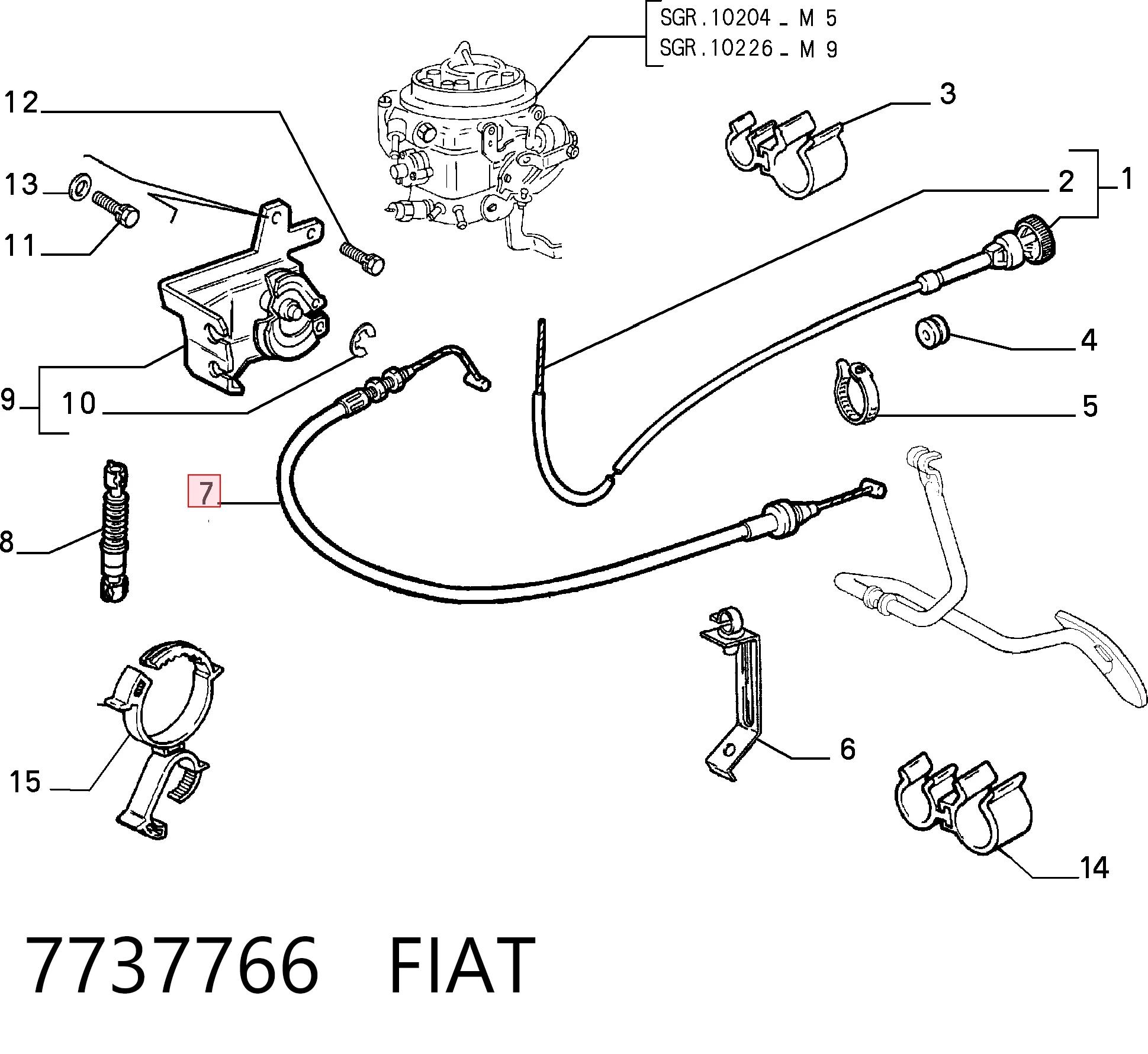 7737766 Fiat/Alfa/Lancia