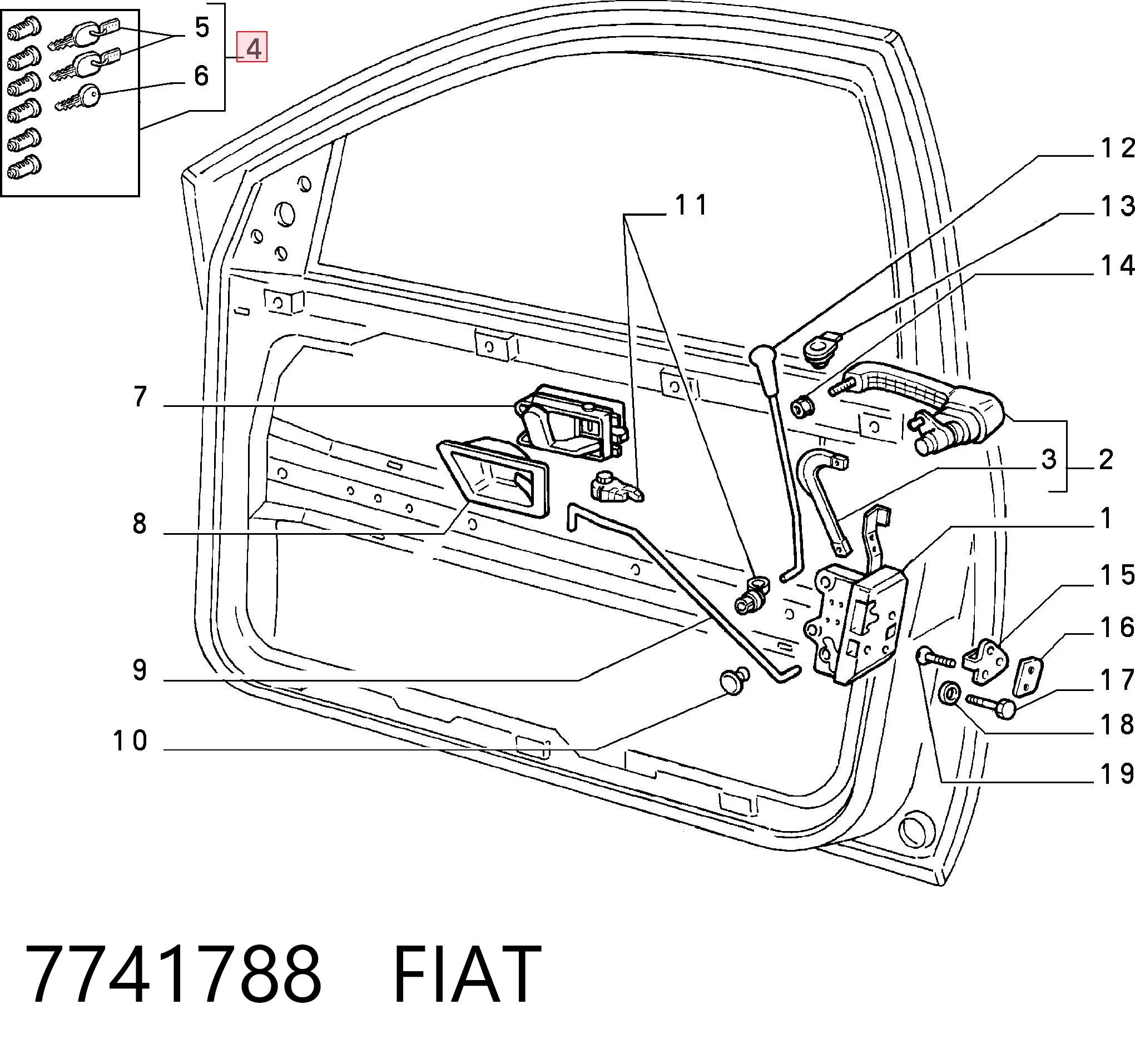 7741788 Fiat/Alfa/Lancia