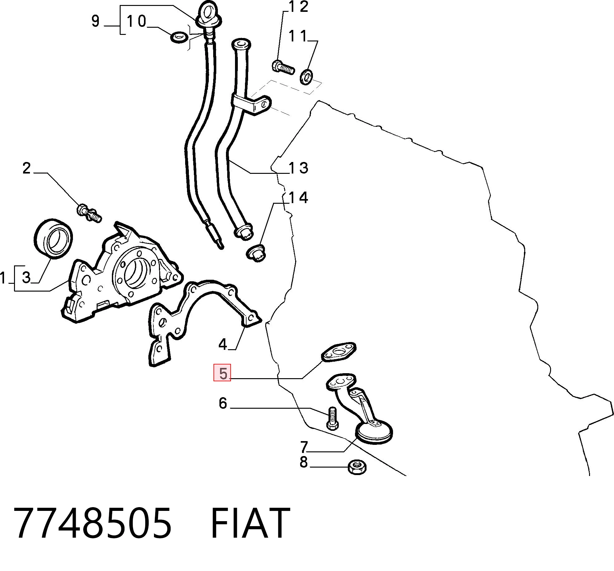 7748505 Fiat/Alfa/Lancia