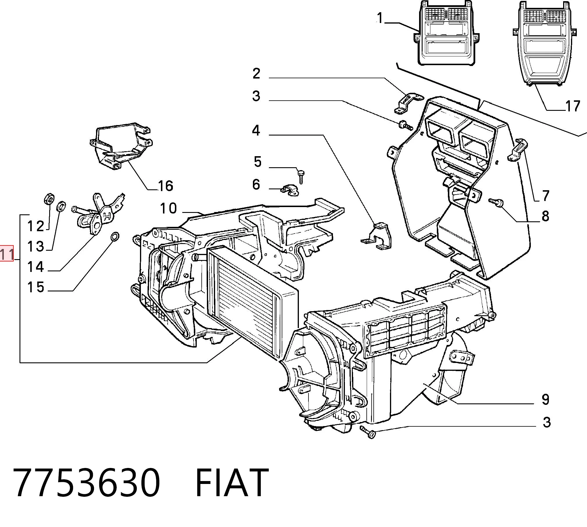 7753630 Fiat/Alfa/Lancia