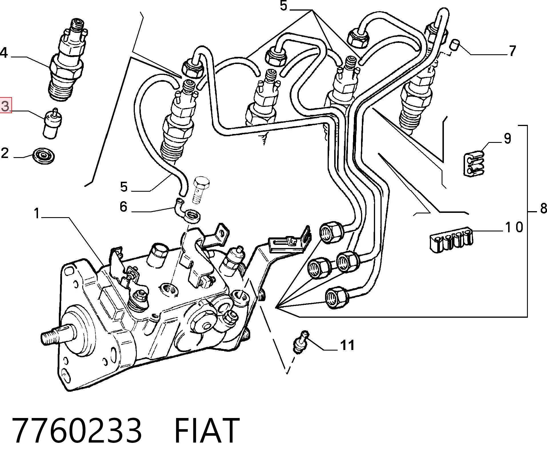 7760233 Fiat/Alfa/Lancia