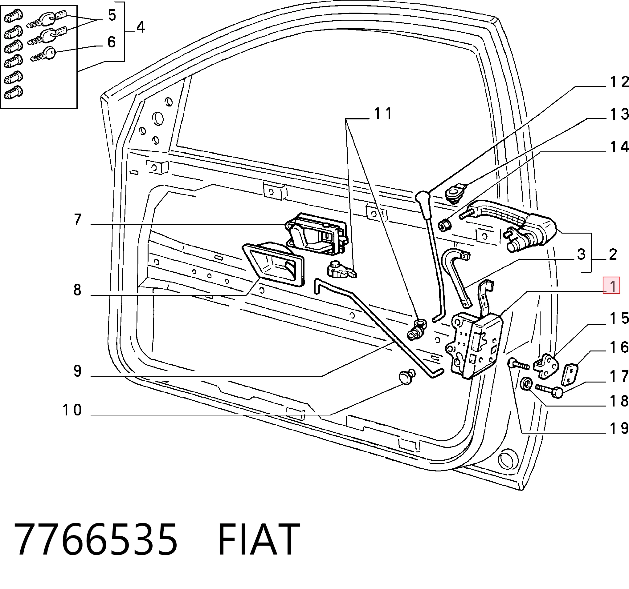 7766535 Fiat/Alfa/Lancia