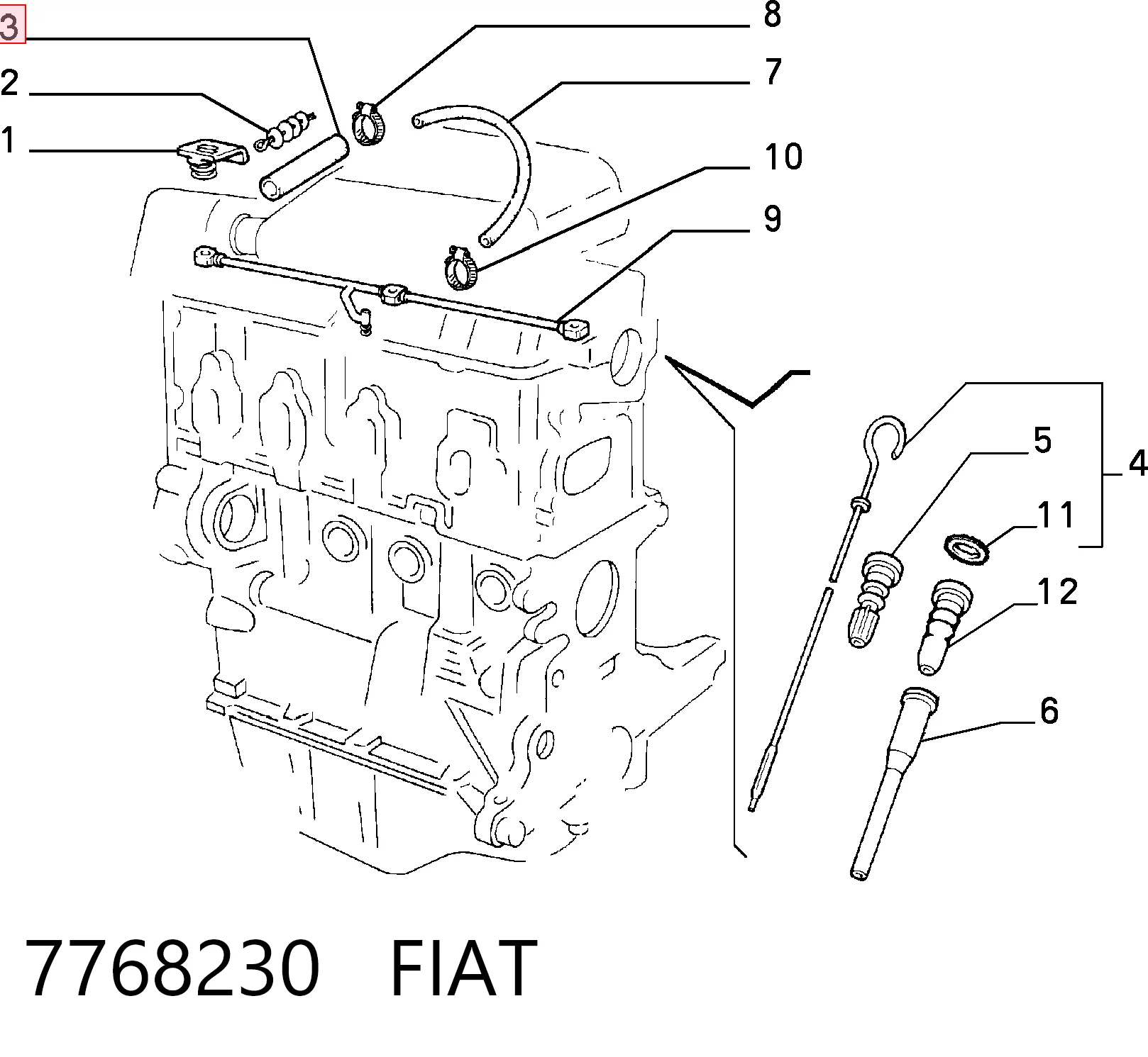 7768230 Fiat/Alfa/Lancia