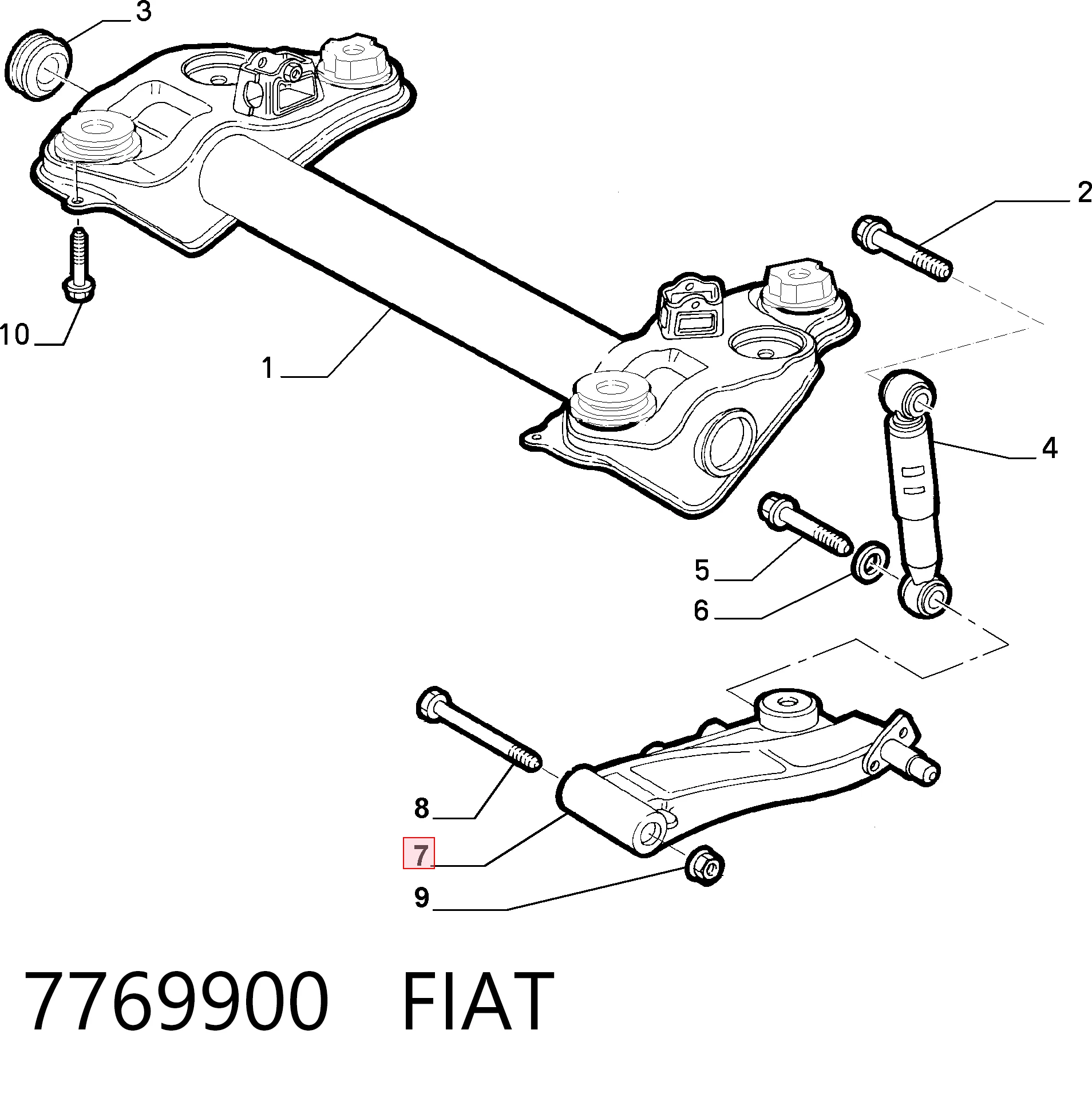 7769900 Fiat/Alfa/Lancia