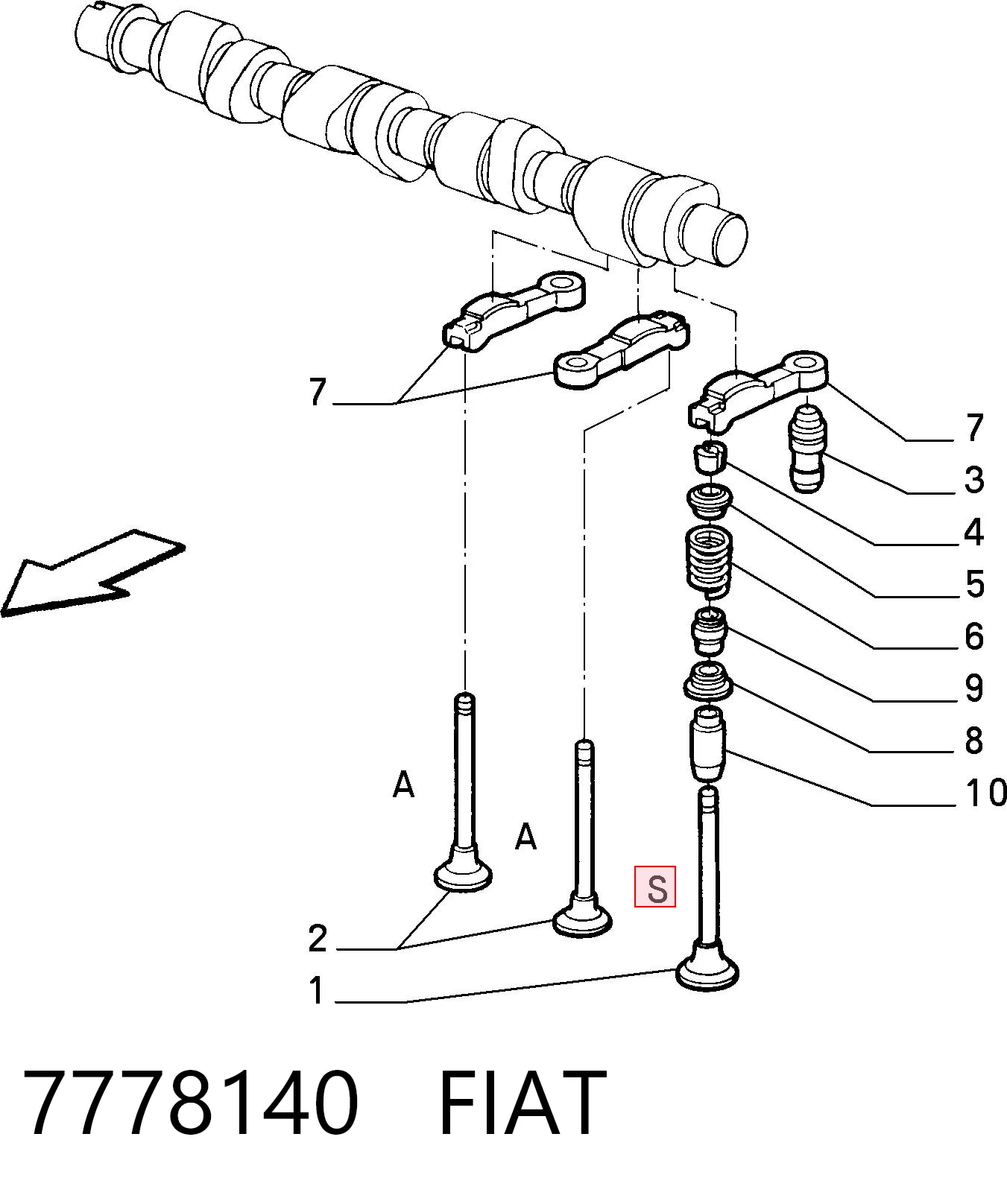 7778140 Fiat/Alfa/Lancia
