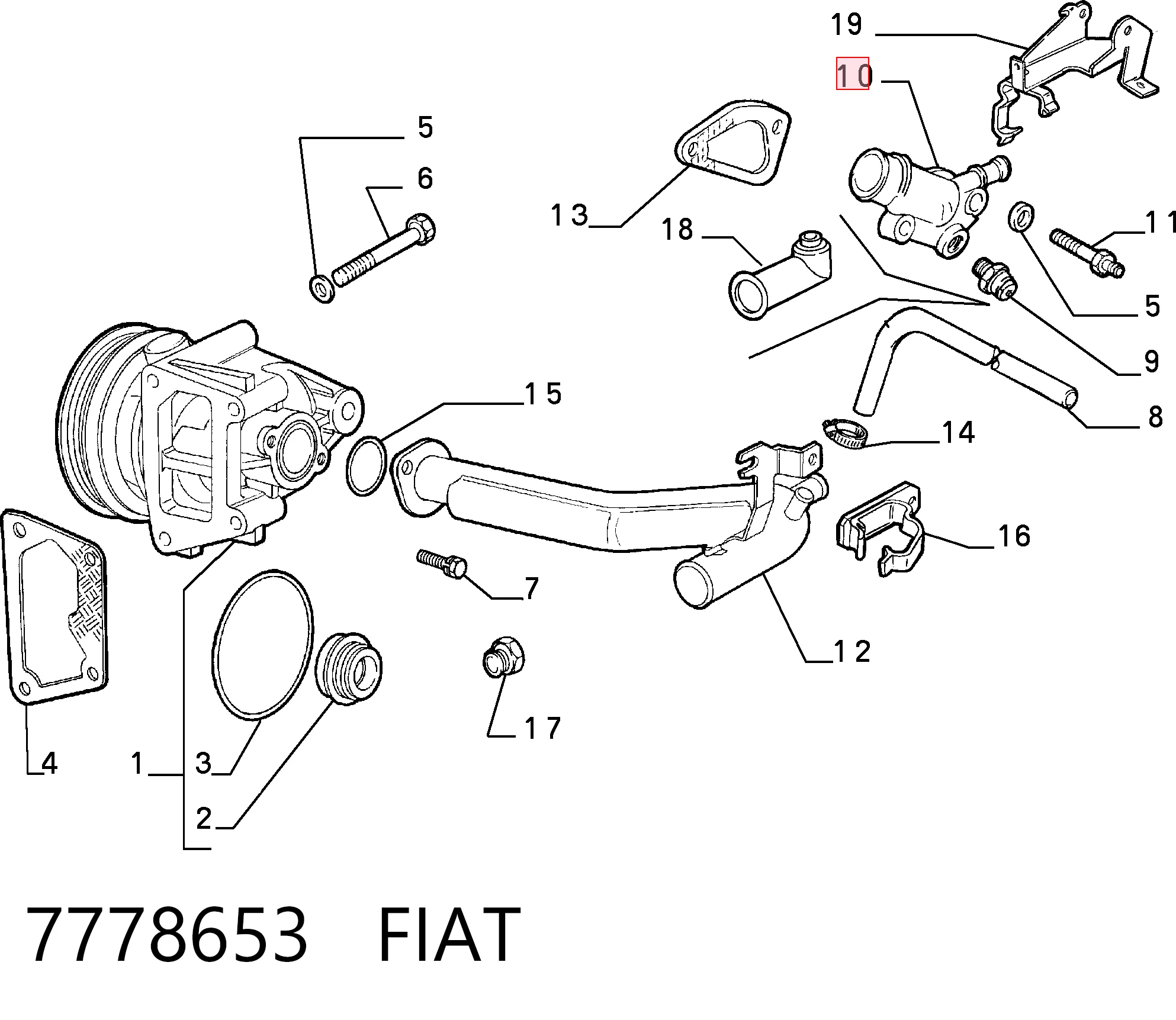 7778653 Fiat/Alfa/Lancia