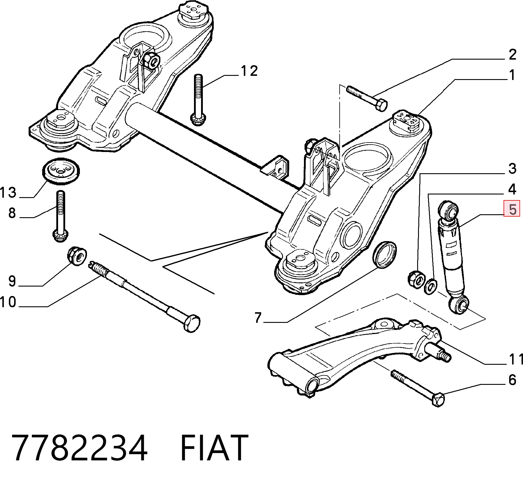 Comprar Amortiguadores traseros Palio  178DX