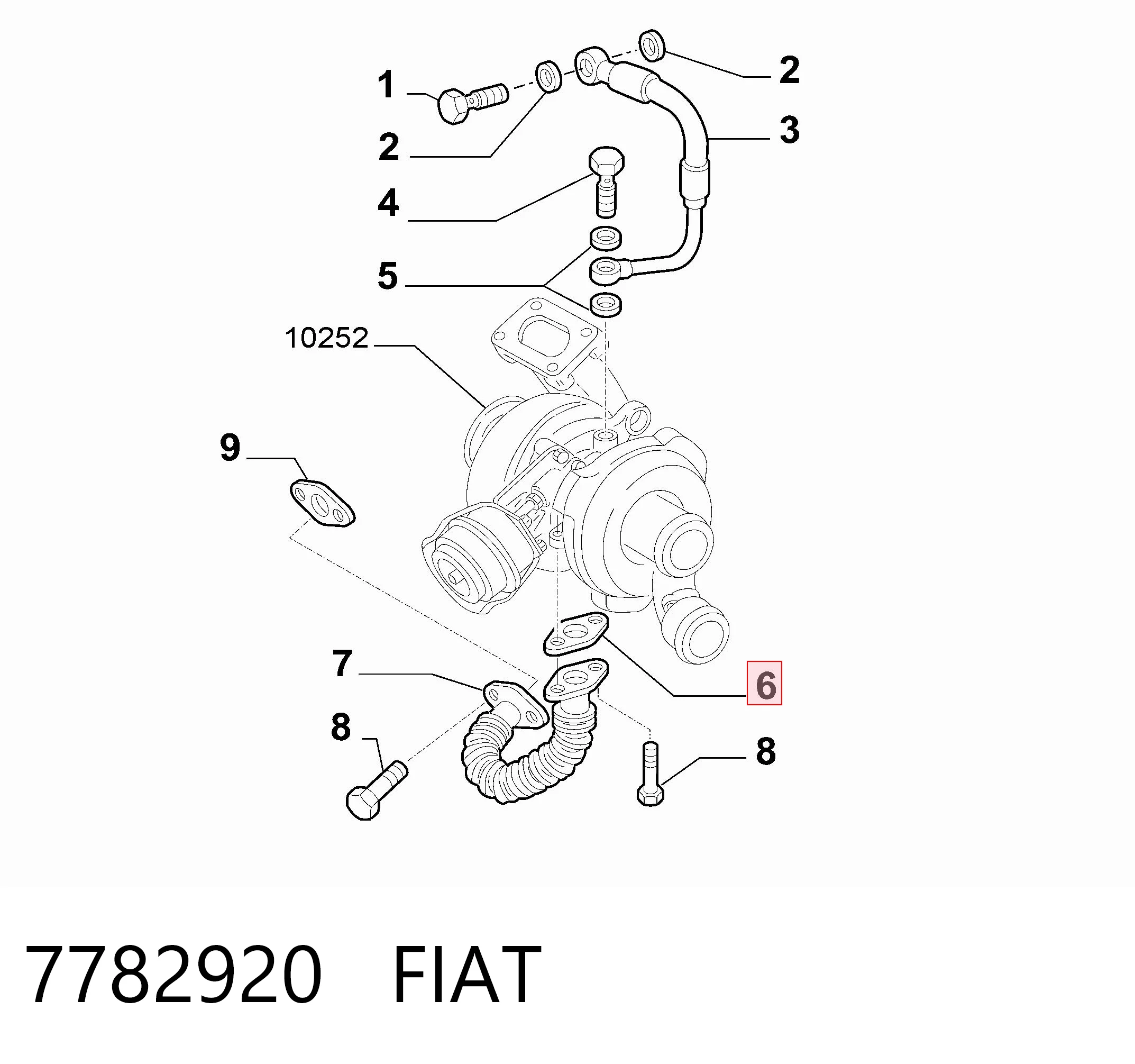 7782920 Fiat/Alfa/Lancia