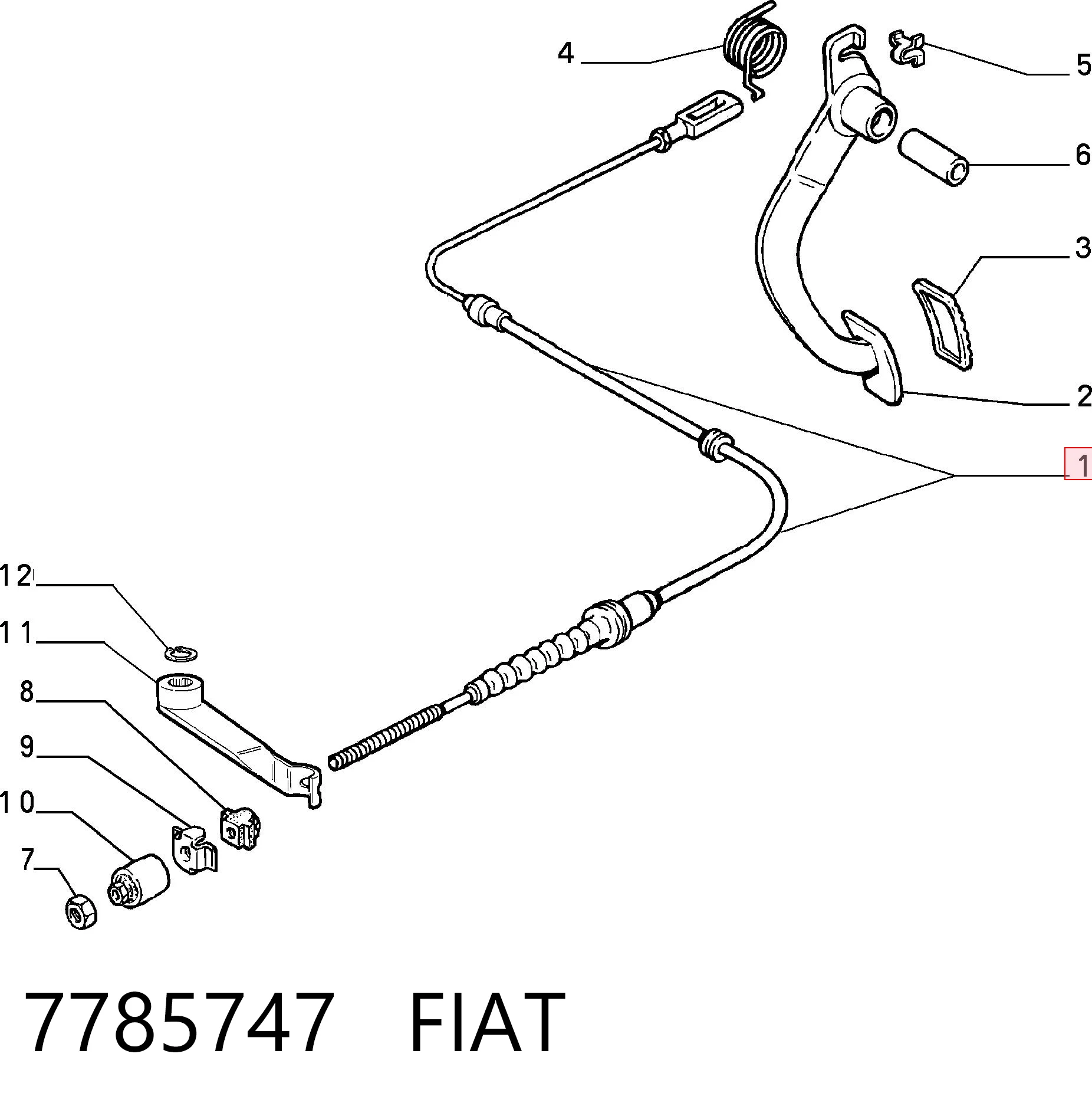 7785747 Fiat/Alfa/Lancia