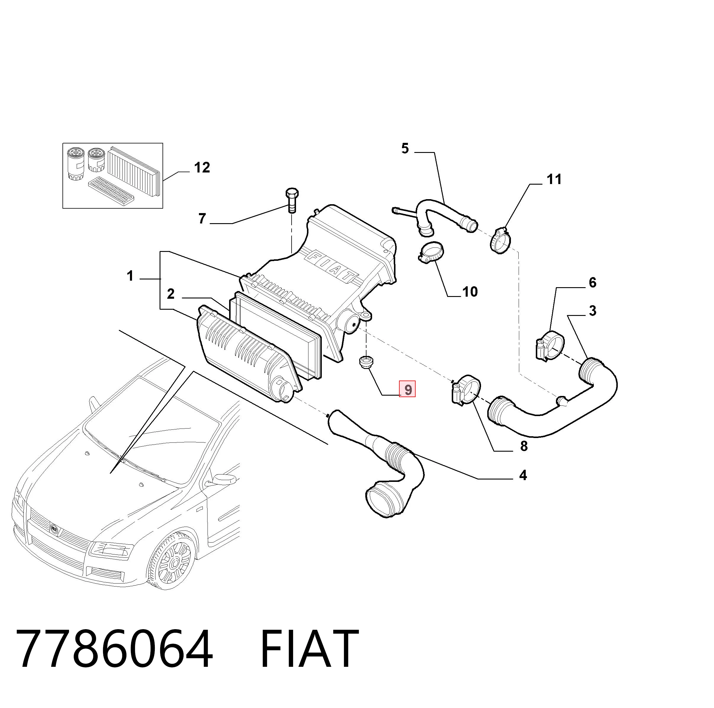 7786064 Fiat/Alfa/Lancia
