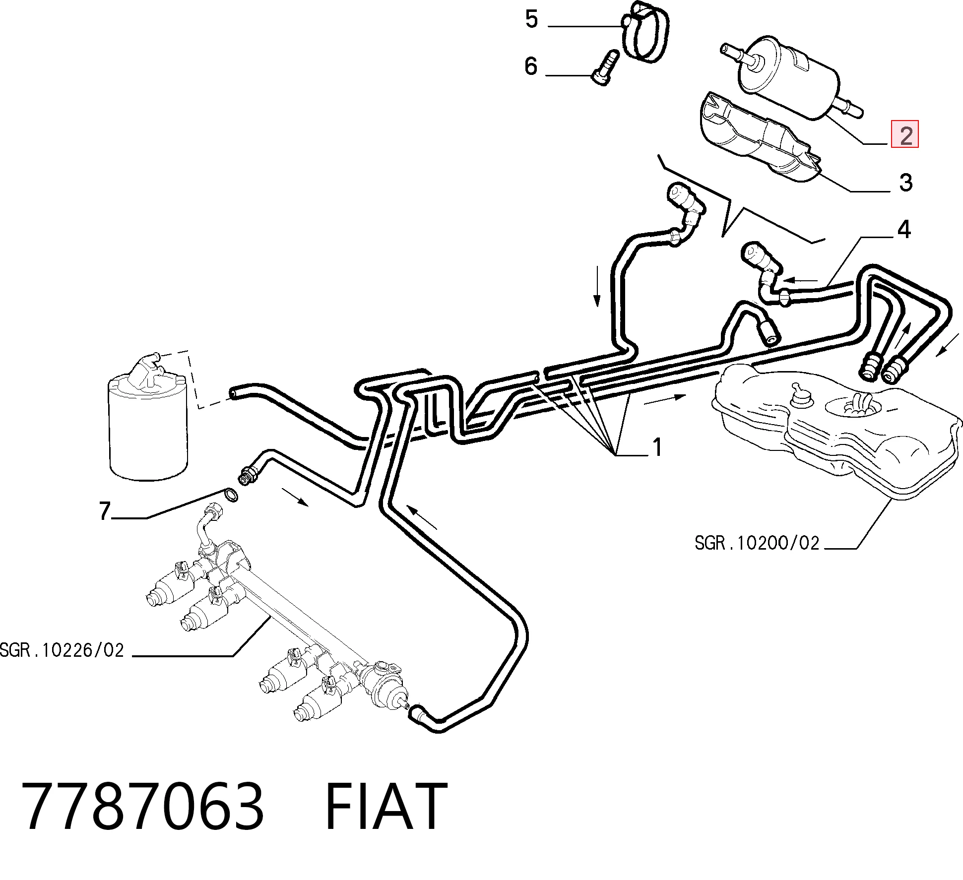 7787063 Fiat/Alfa/Lancia
