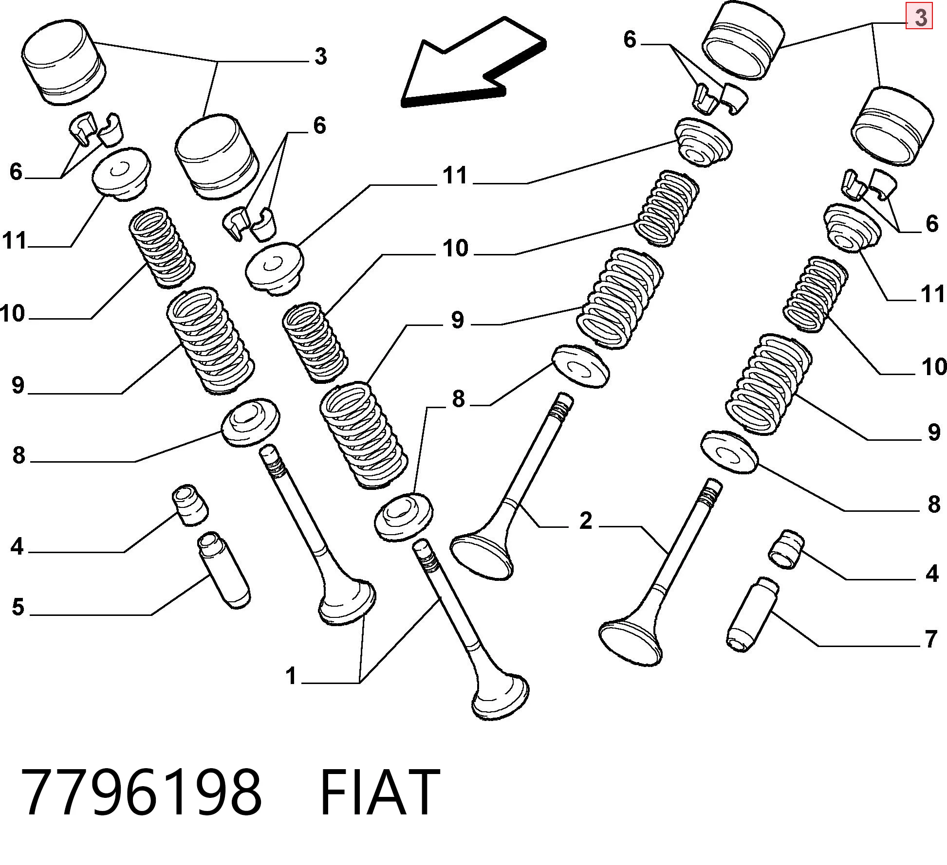 7796198 Fiat/Alfa/Lancia