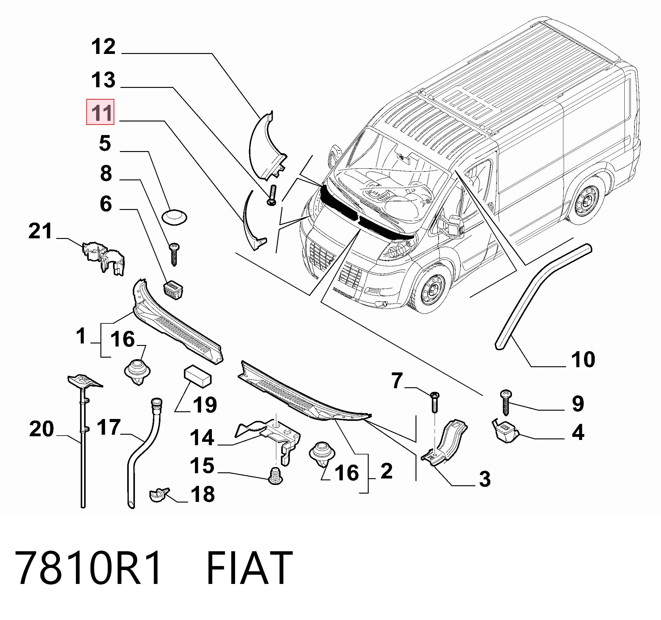 7810R1 Fiat/Alfa/Lancia