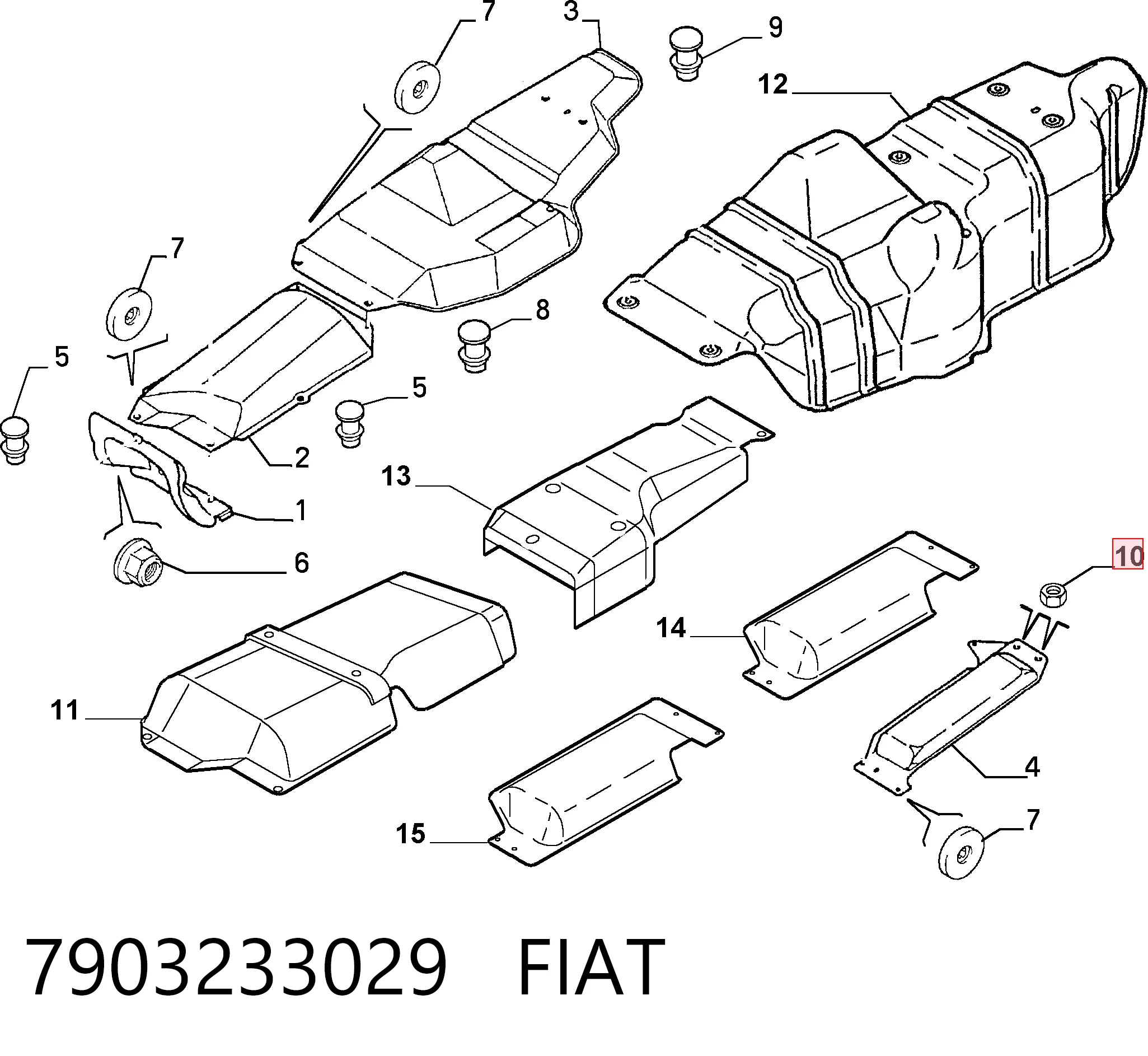 7903233029 Fiat/Alfa/Lancia