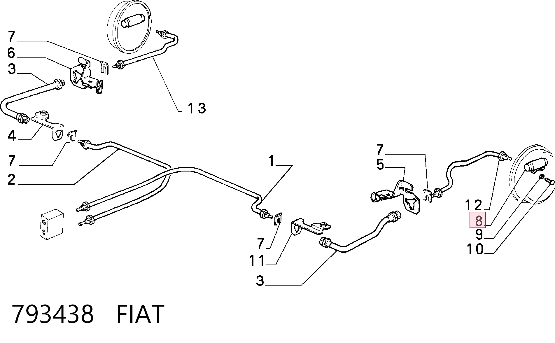 793438 Fiat/Alfa/Lancia