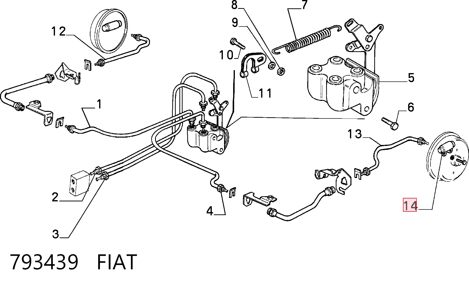 793439 Fiat/Alfa/Lancia