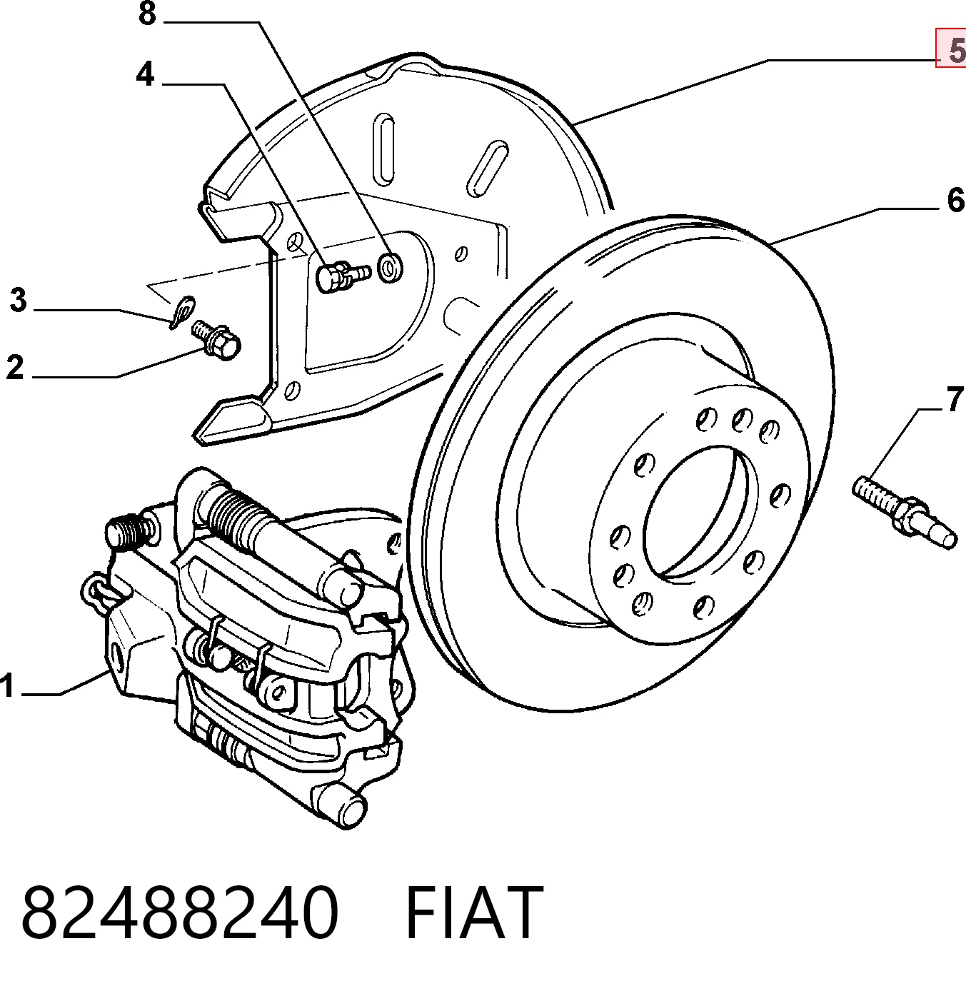 82488240 Fiat/Alfa/Lancia