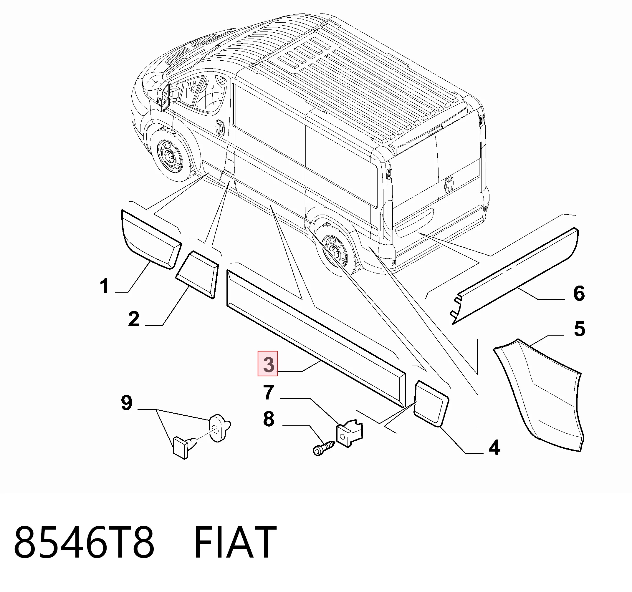 8546T8 Fiat/Alfa/Lancia