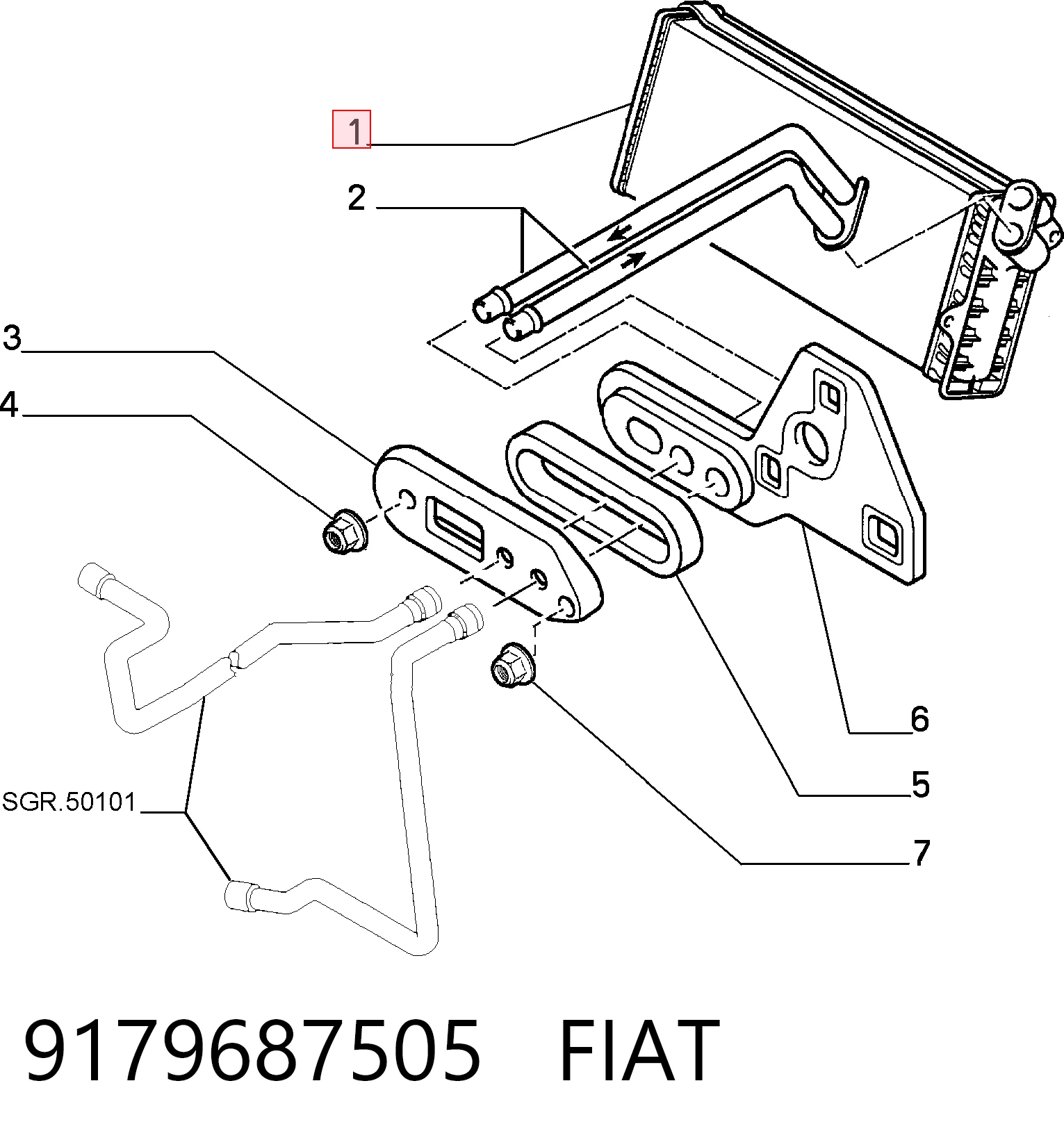 9179687505 Fiat/Alfa/Lancia