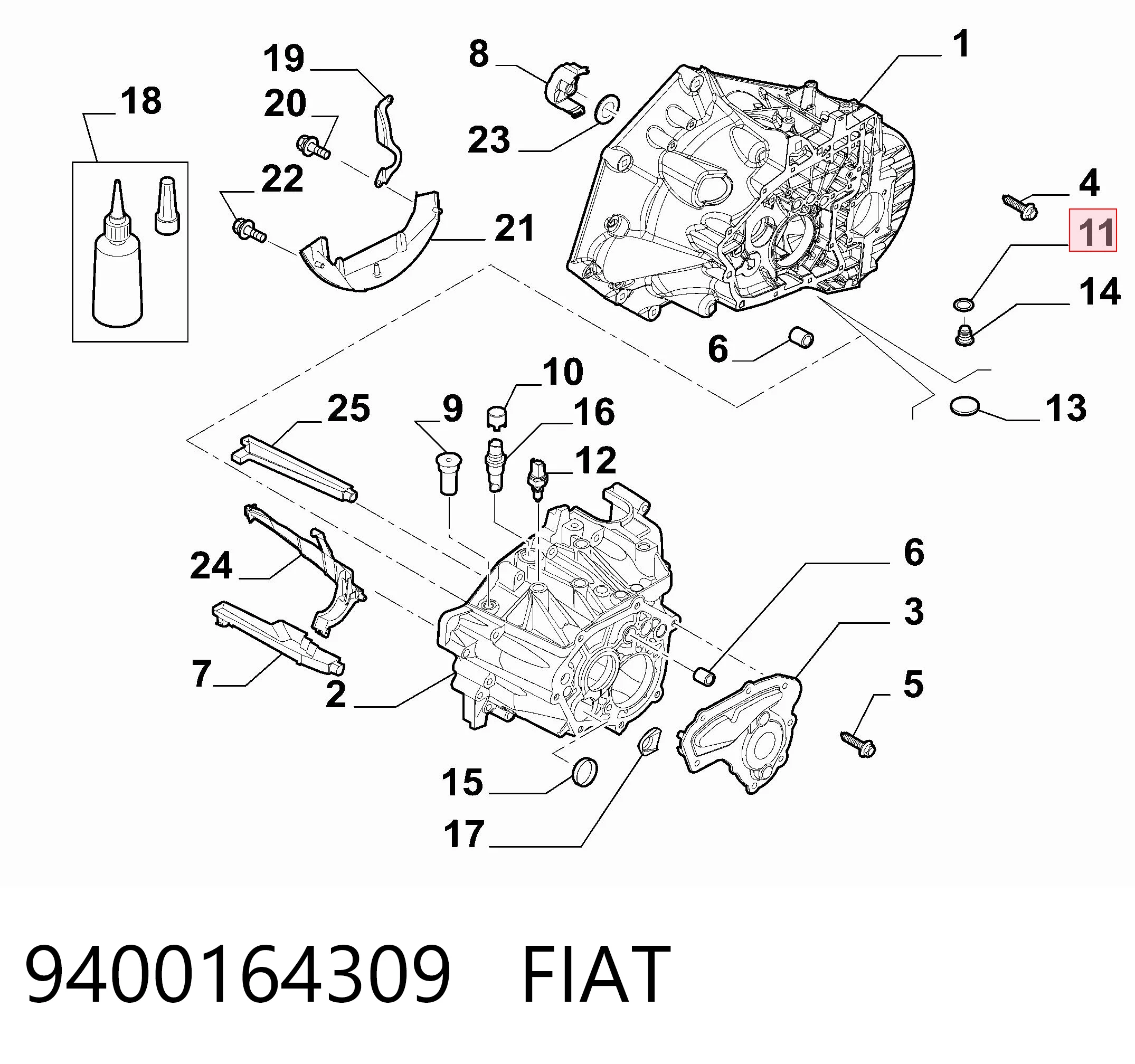 9400164309 Fiat/Alfa/Lancia