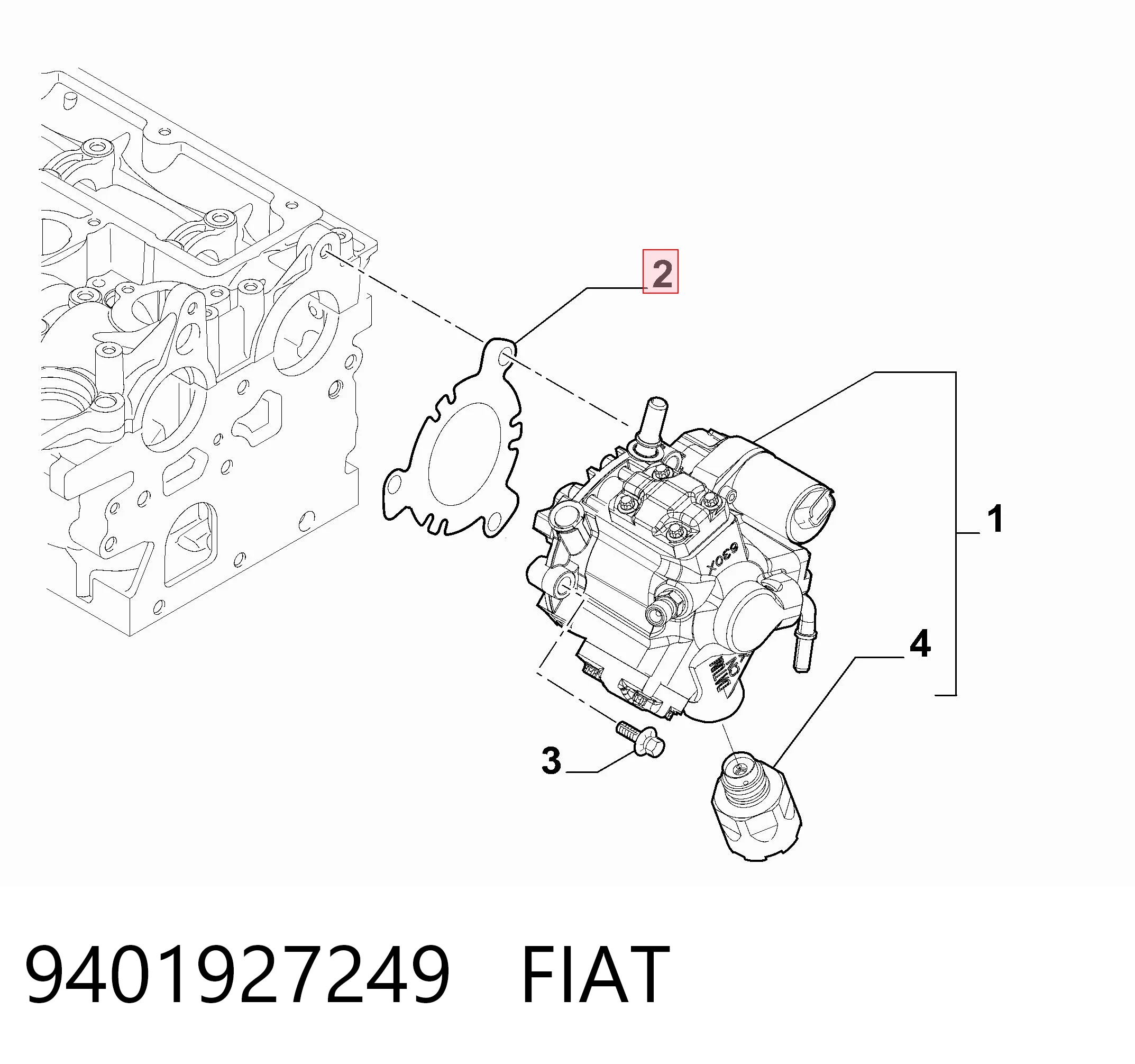 9401927249 Fiat/Alfa/Lancia