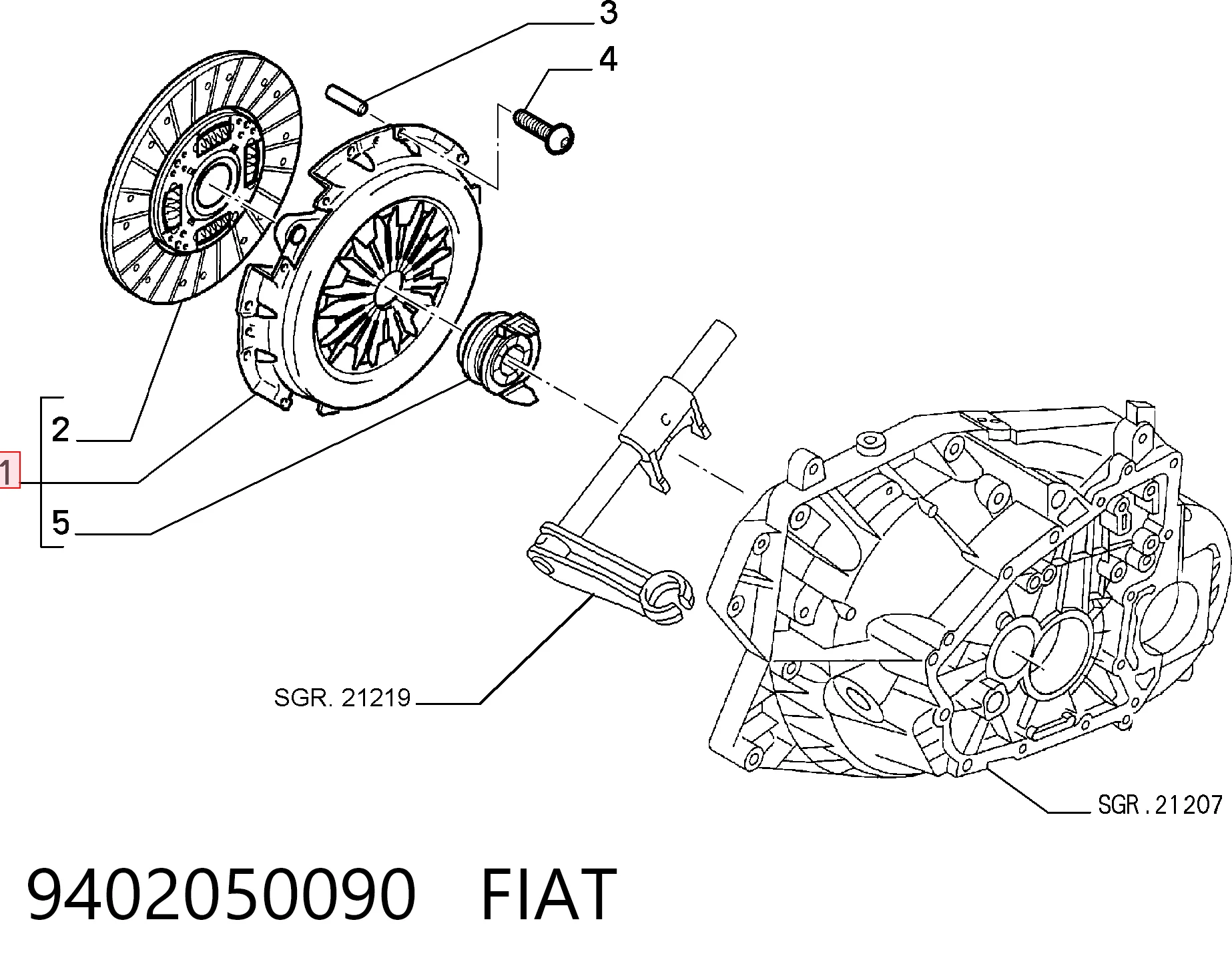 9402050090 Fiat/Alfa/Lancia