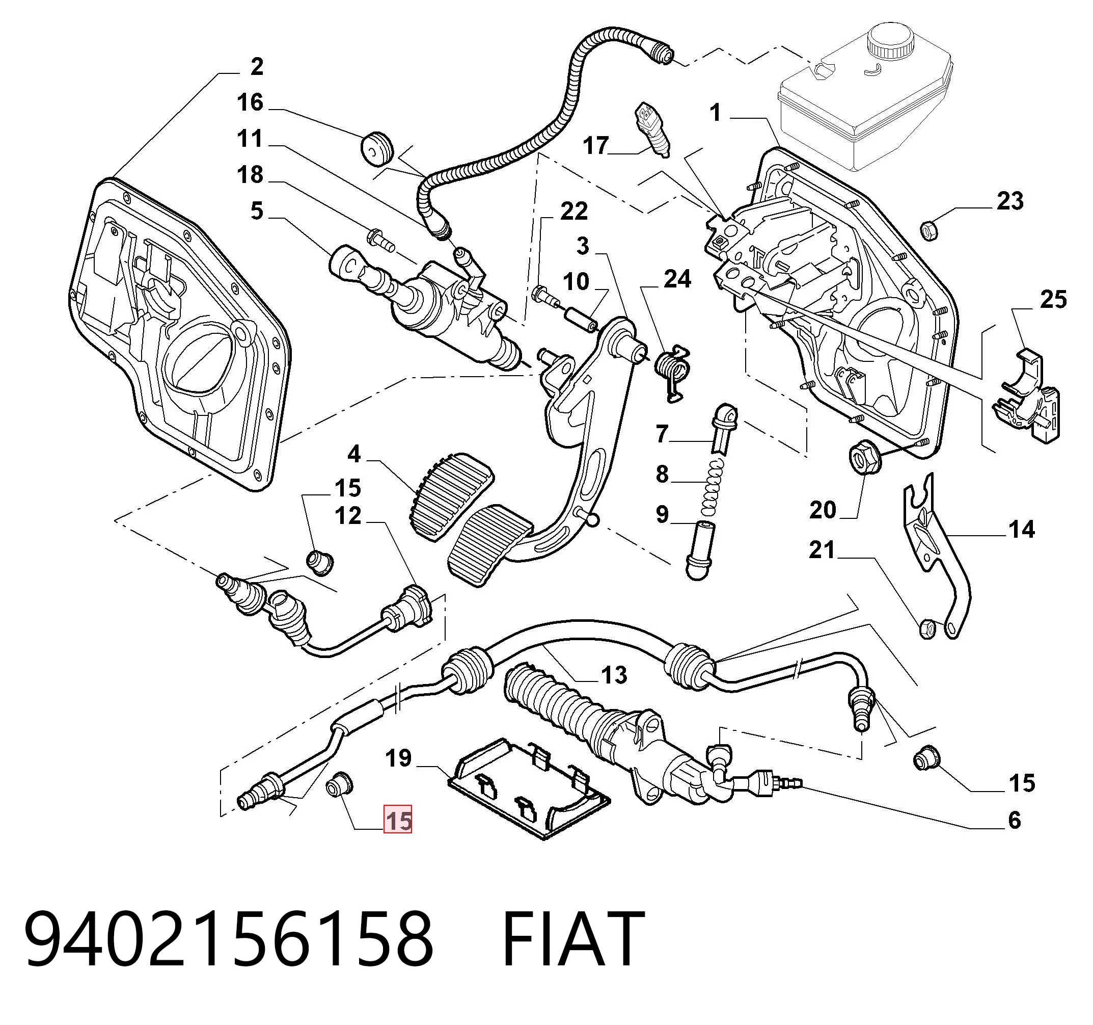 9402156158 Fiat/Alfa/Lancia