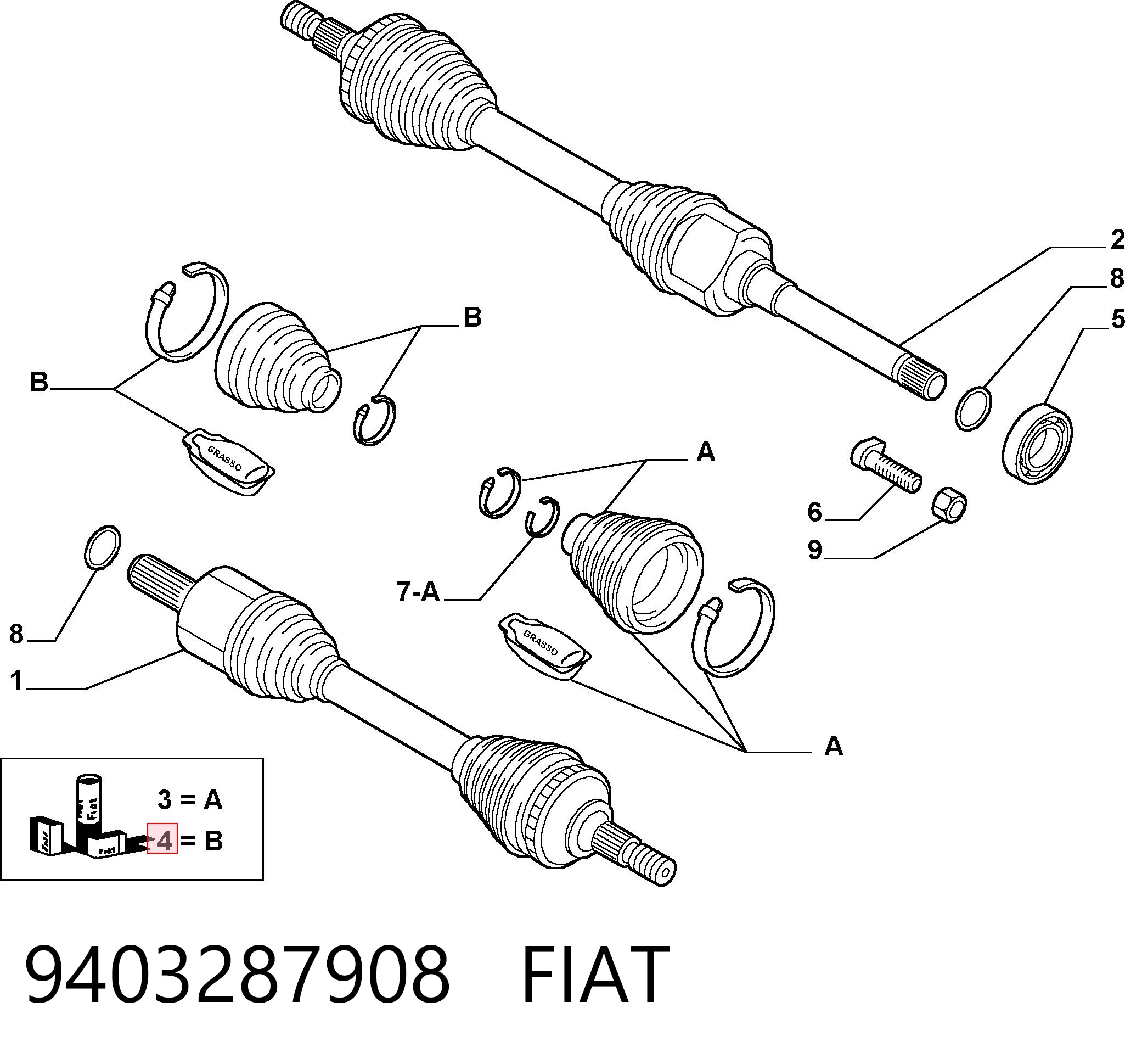 9403287908 Fiat/Alfa/Lancia
