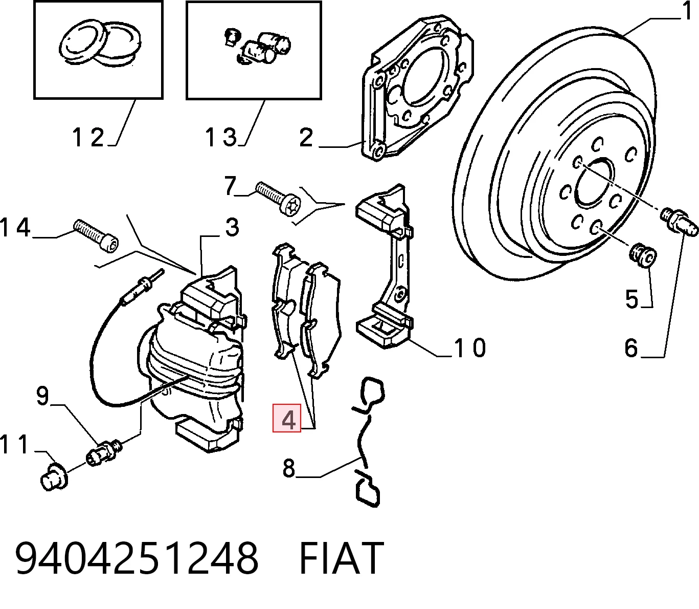 9404251248 Fiat/Alfa/Lancia