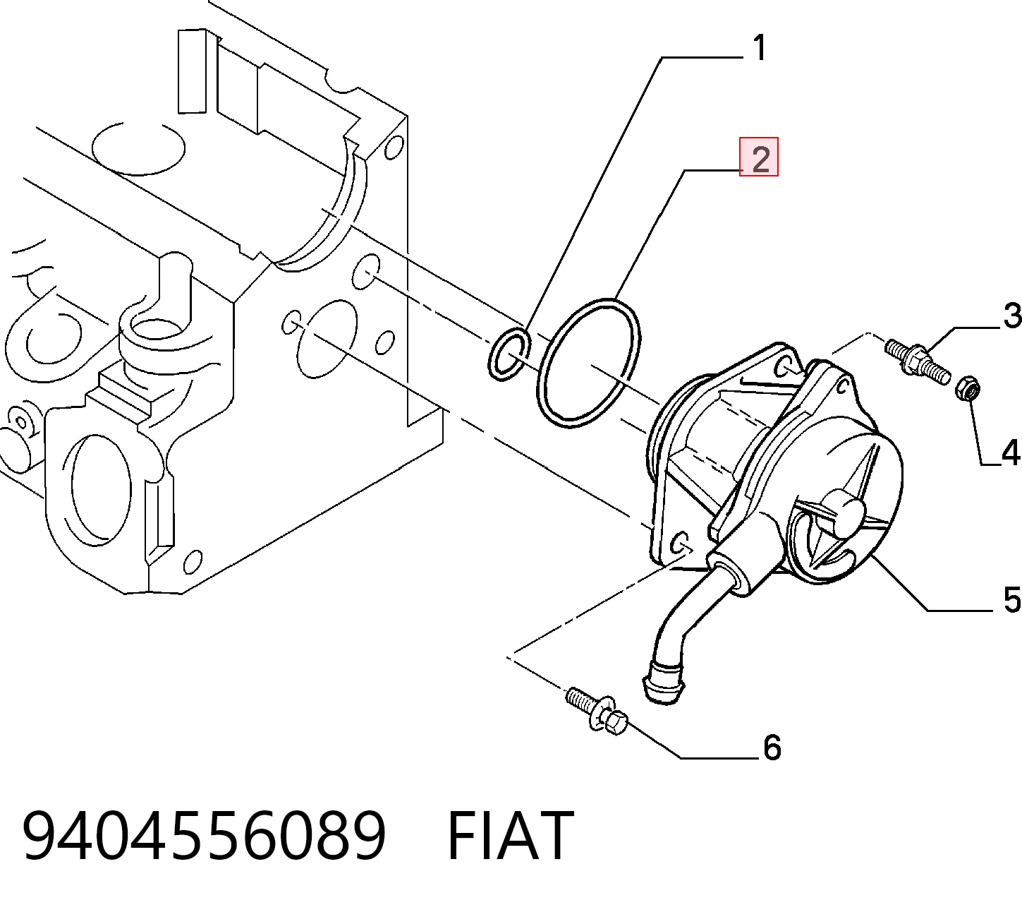 9404556089 Fiat/Alfa/Lancia