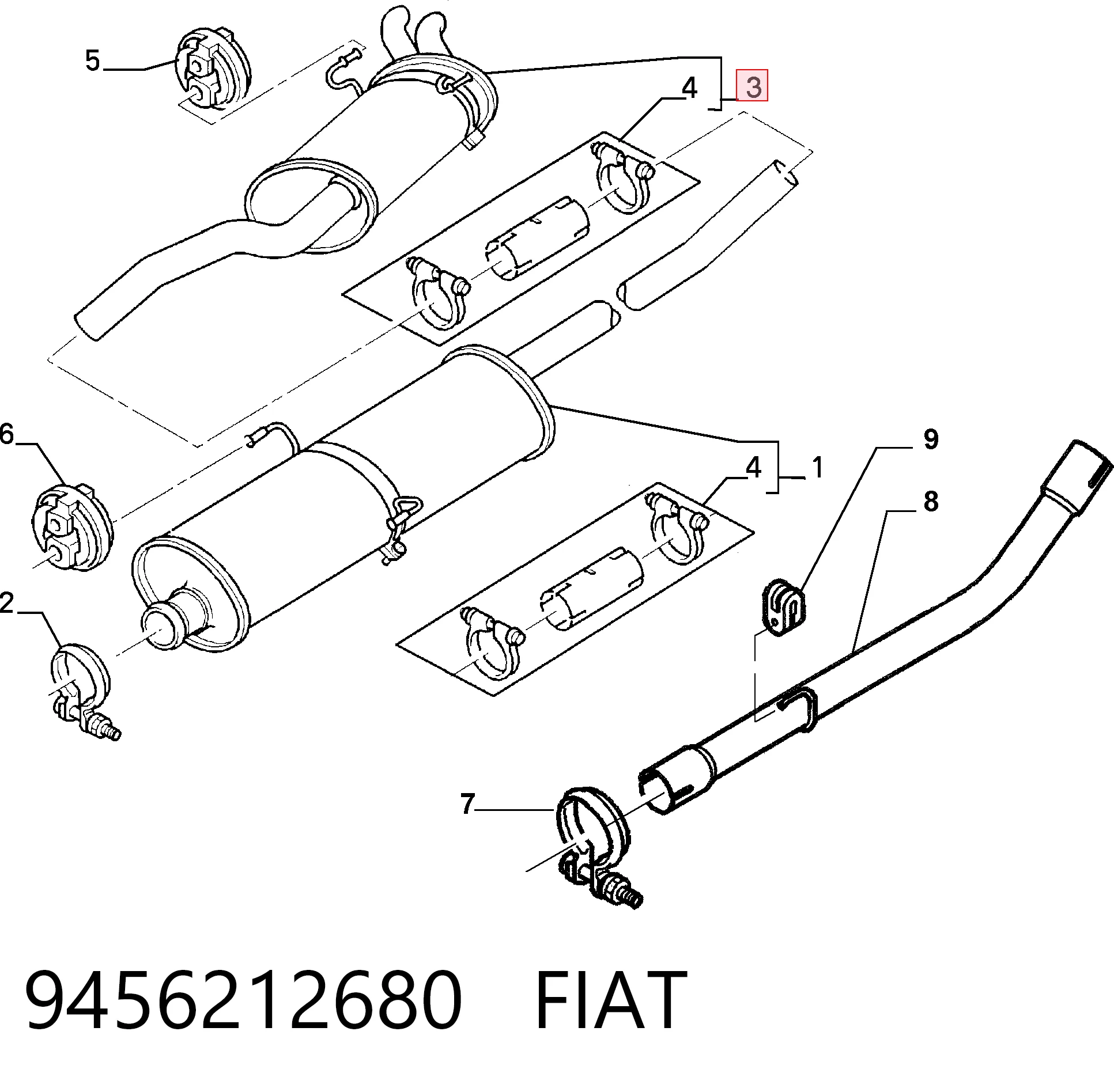 9456212680 Fiat/Alfa/Lancia