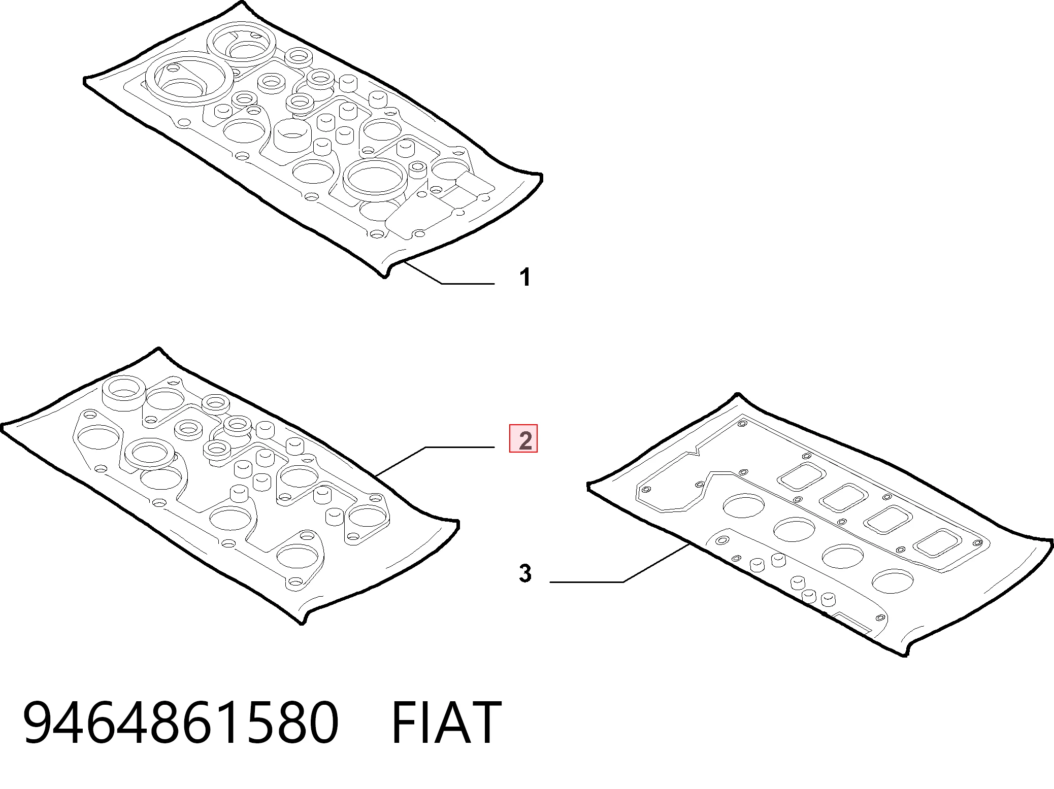 9464861580 Fiat/Alfa/Lancia