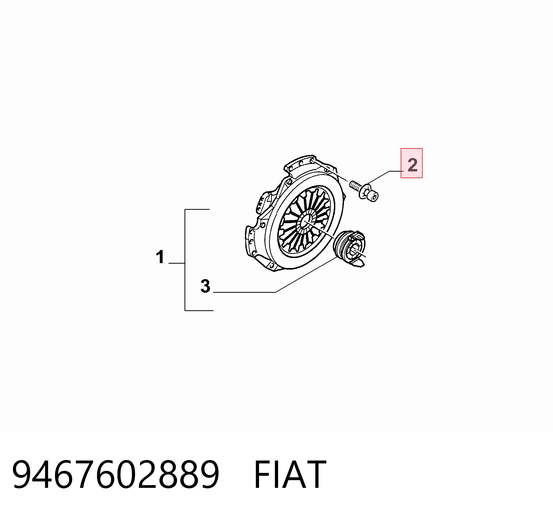 9467602889 Fiat/Alfa/Lancia