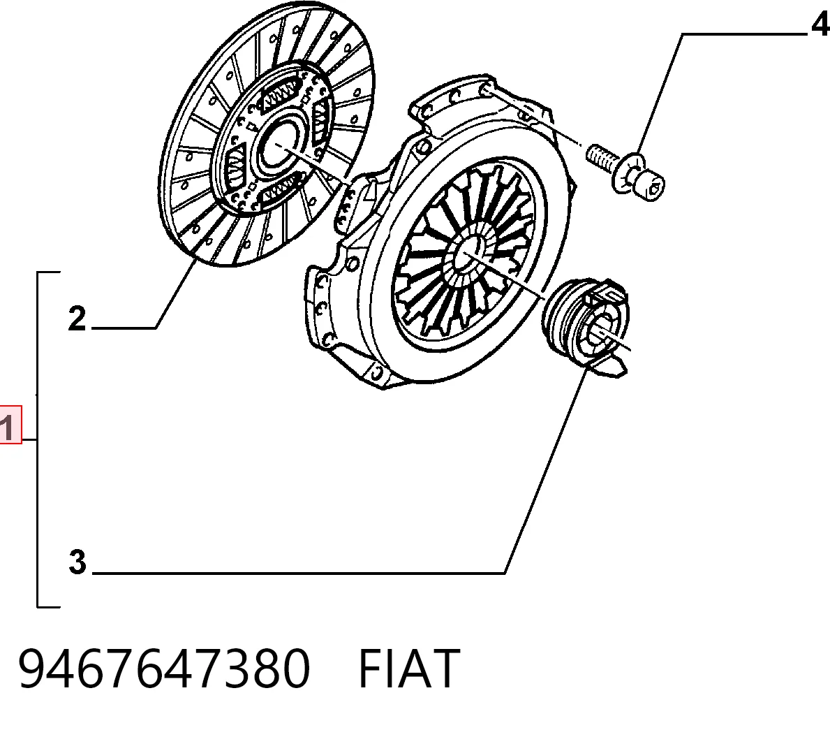 Kit de embrague Scudo  furgoneta (1996-2006) original desde 98,74 €
