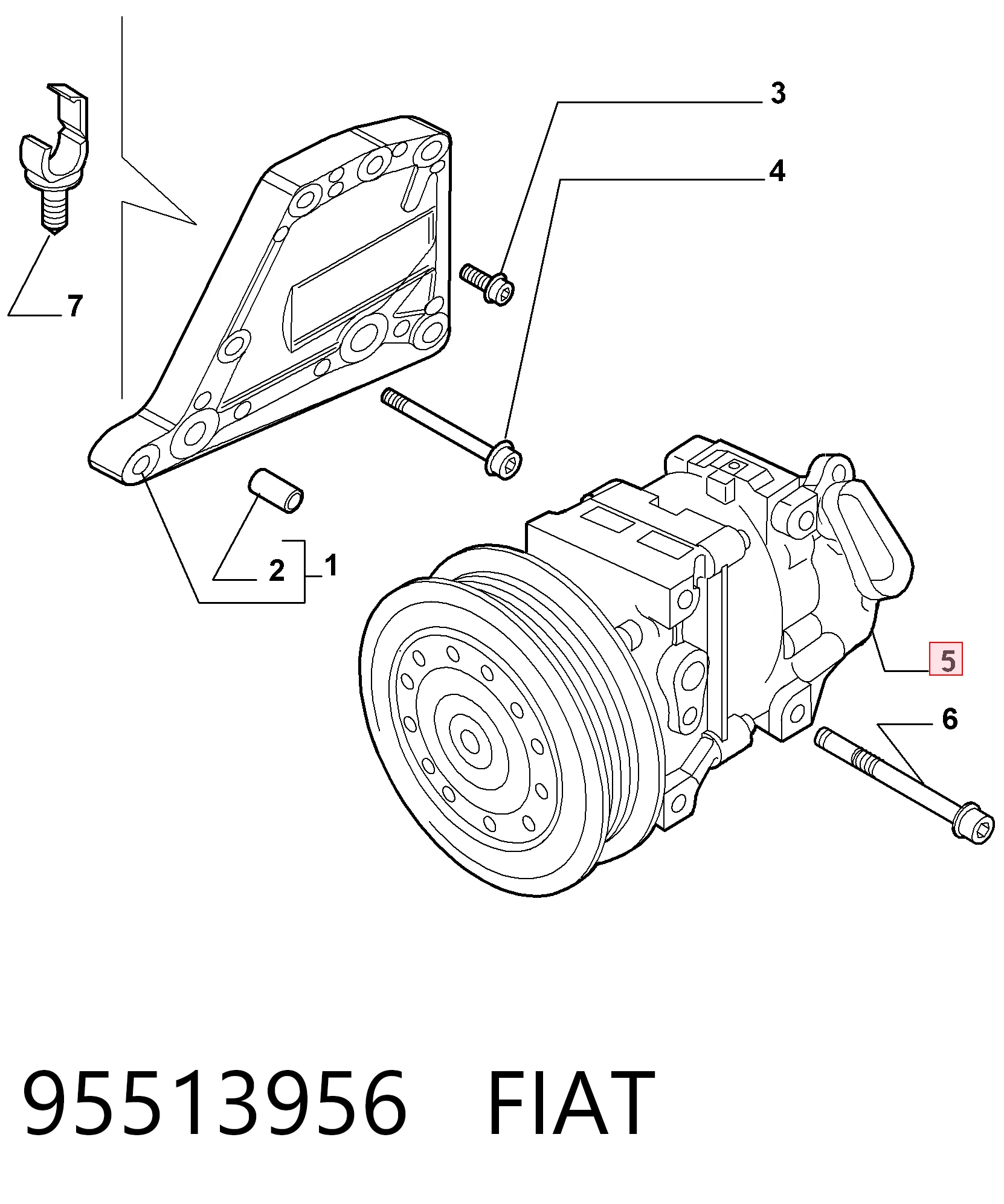 Compresor ac Fiat Qubo  desde 90,02 €